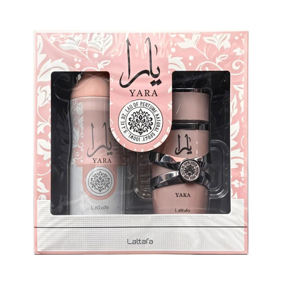 LATTAFA YARA 100ML EDP + DEO SPRAY 200ML