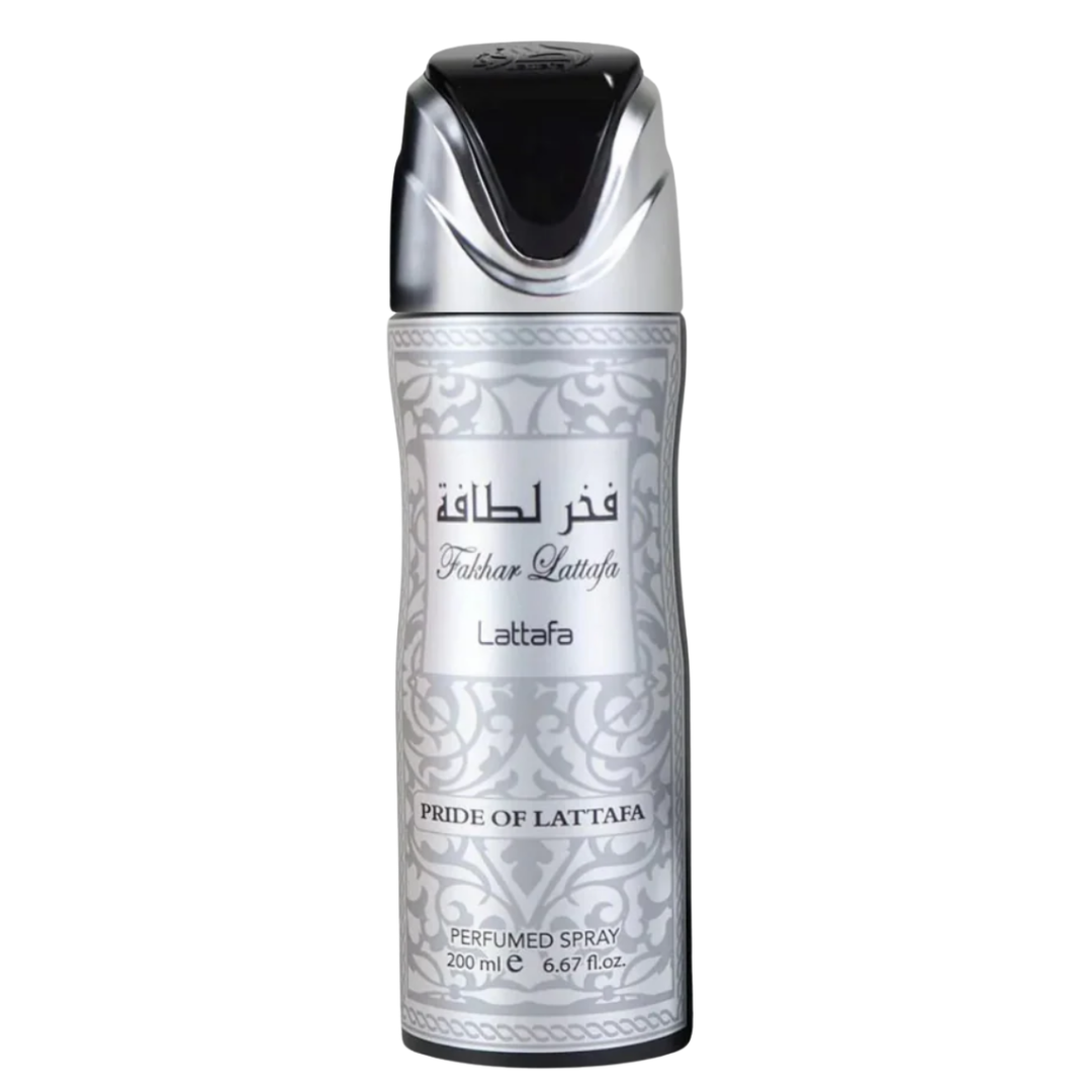 LATTAFA BODY SPRAY FAKHAR BLACK 200ML