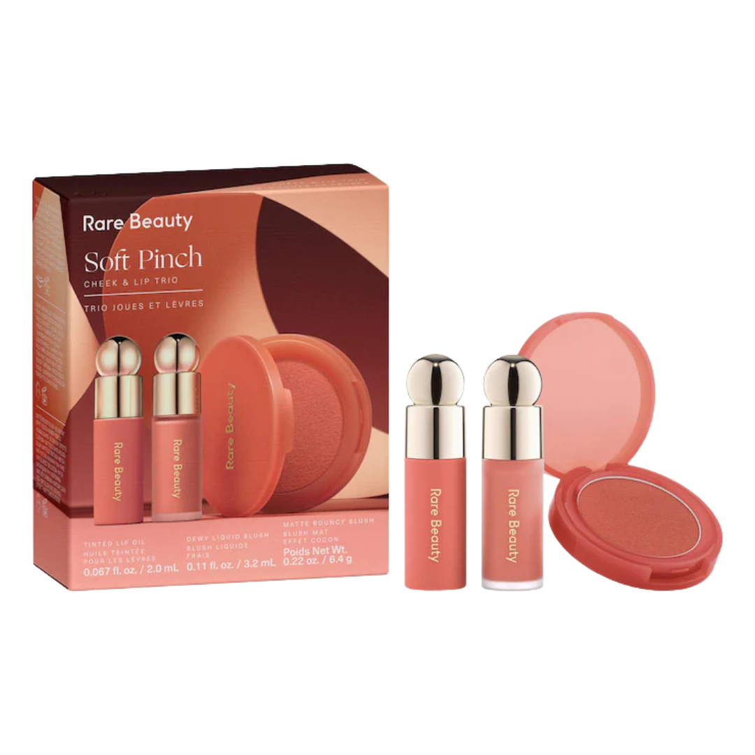 RARE BEAUTY SOFT PINCH CHEEK & LIP TRIO