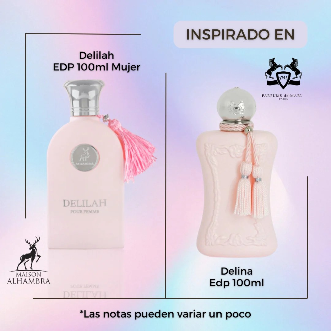 MAISON ALHAMBRA DELILAH POUR FEMME 100ML EDP 