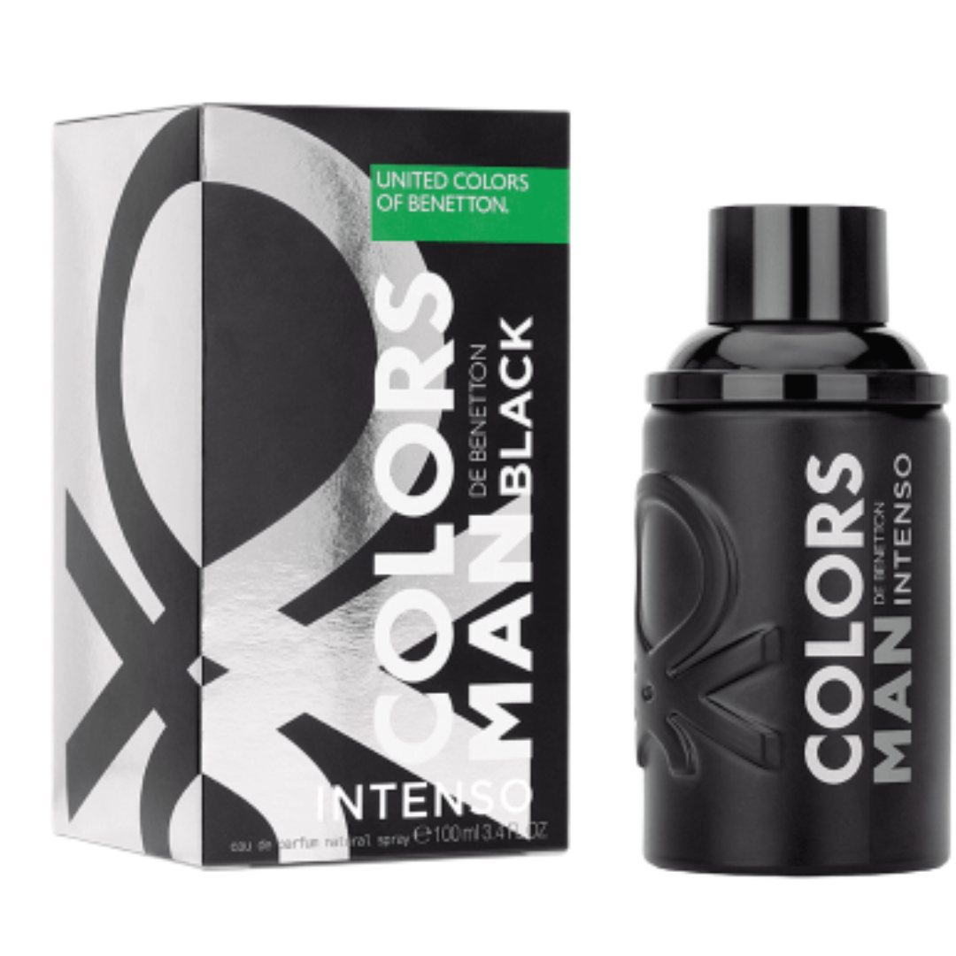 BENETTON COLORS BLACK MAN INTENSO 100ML EDP