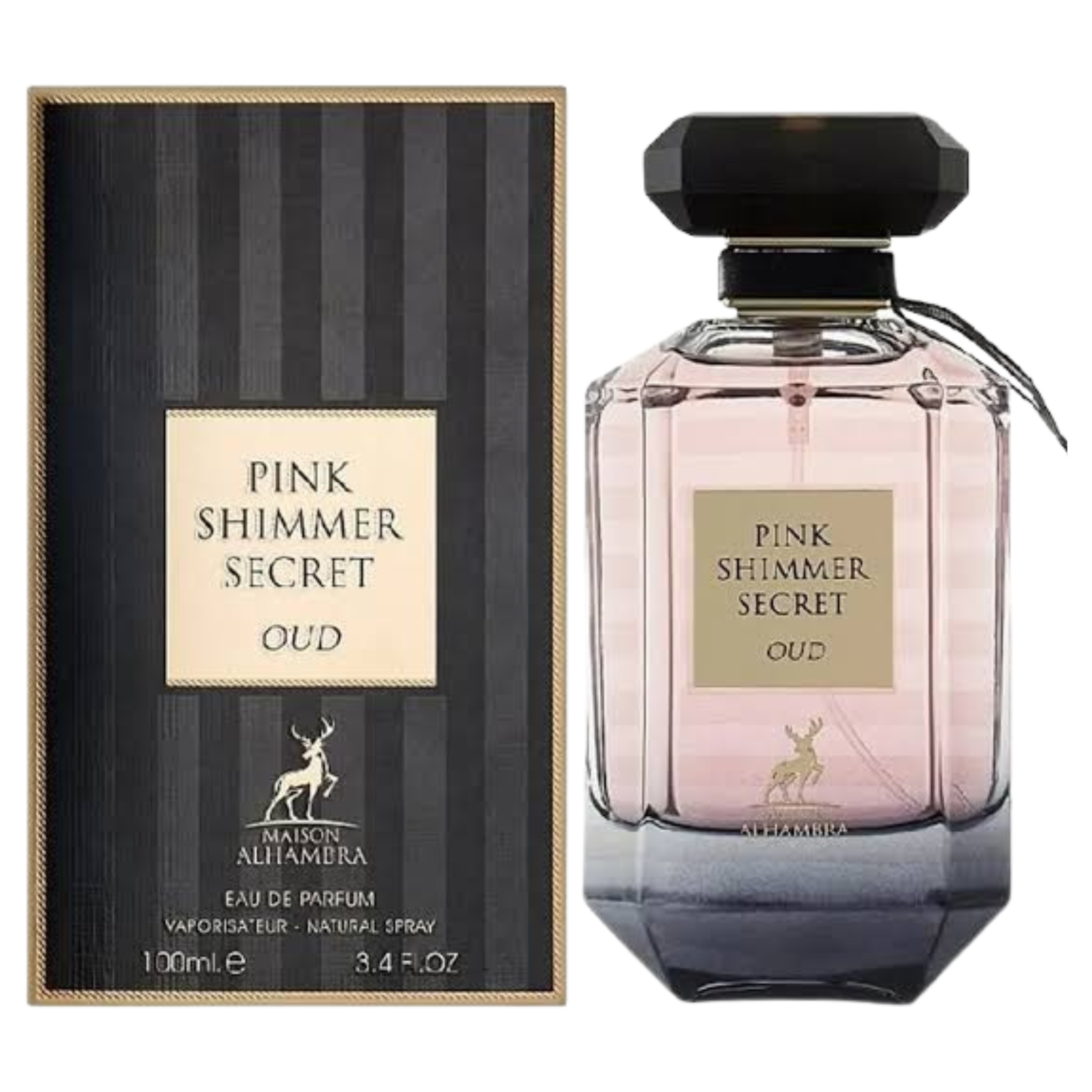 MAISON ALHAMBRA PINK SHIMMER OUD 100ML EDP 