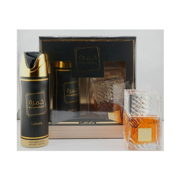 LATTAFA KHAMRAH EDP 100ML + DEP SPRAY 200ML 