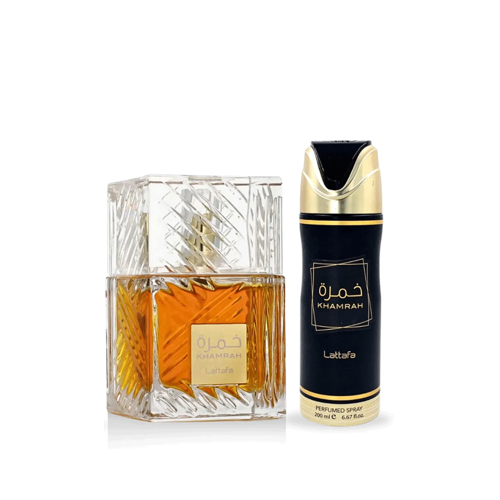 LATTAFA KHAMRAH EDP 100ML + DEP SPRAY 200ML
