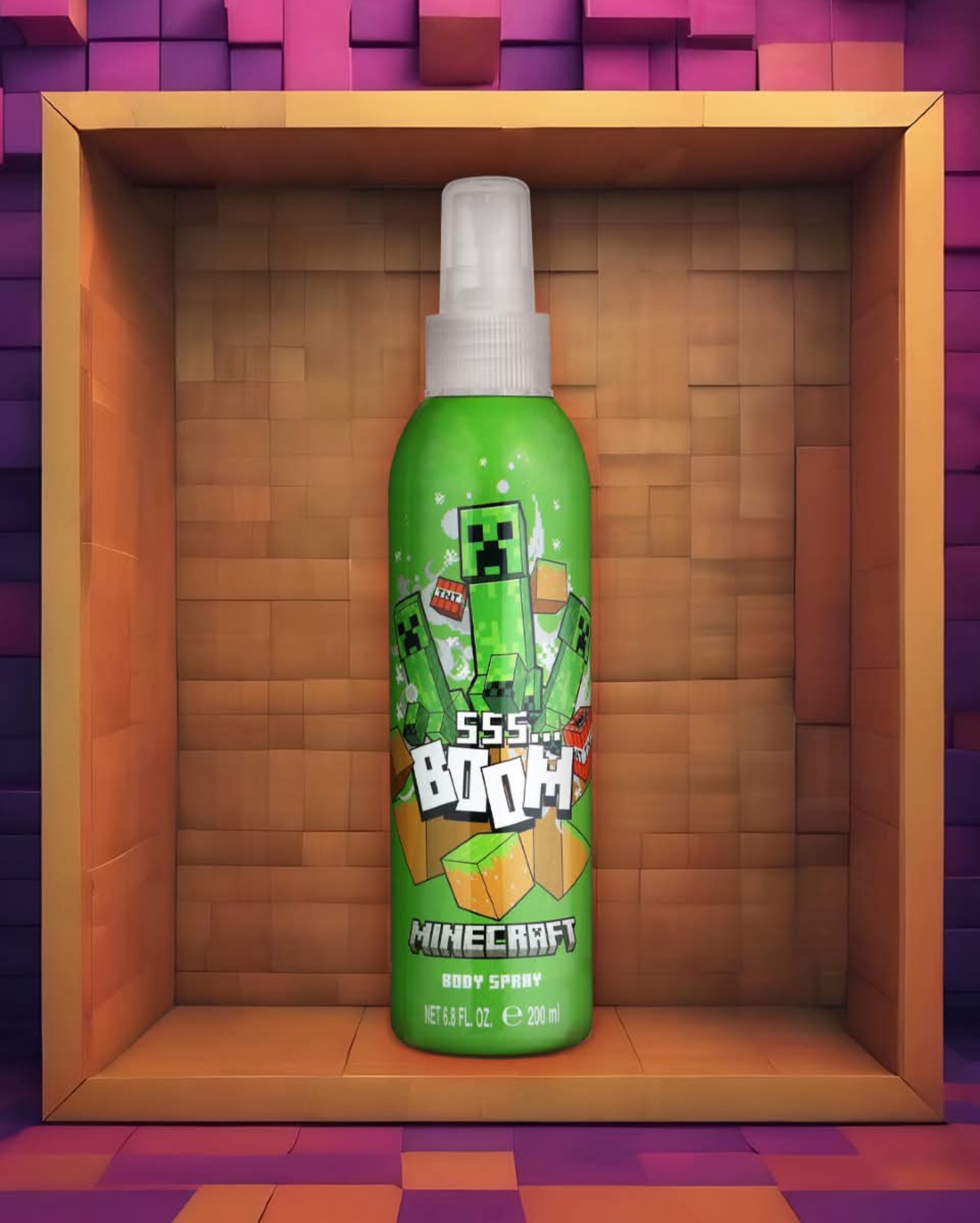 SPLASH DE NIÑO MINECRAFT 200ML