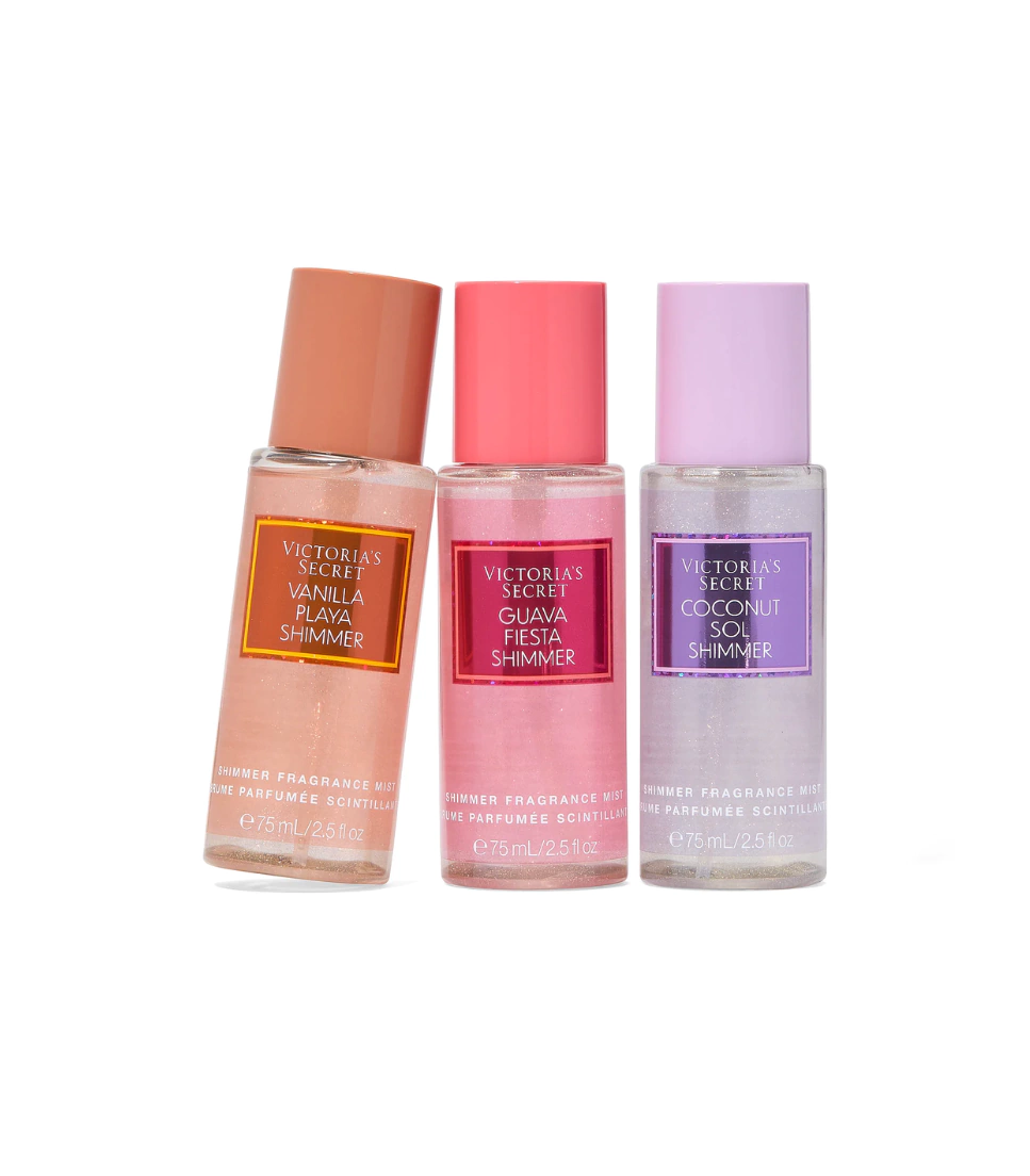 VICTORIA'S SECRET MINI SET PLAYA SHIMMER 75ML 
