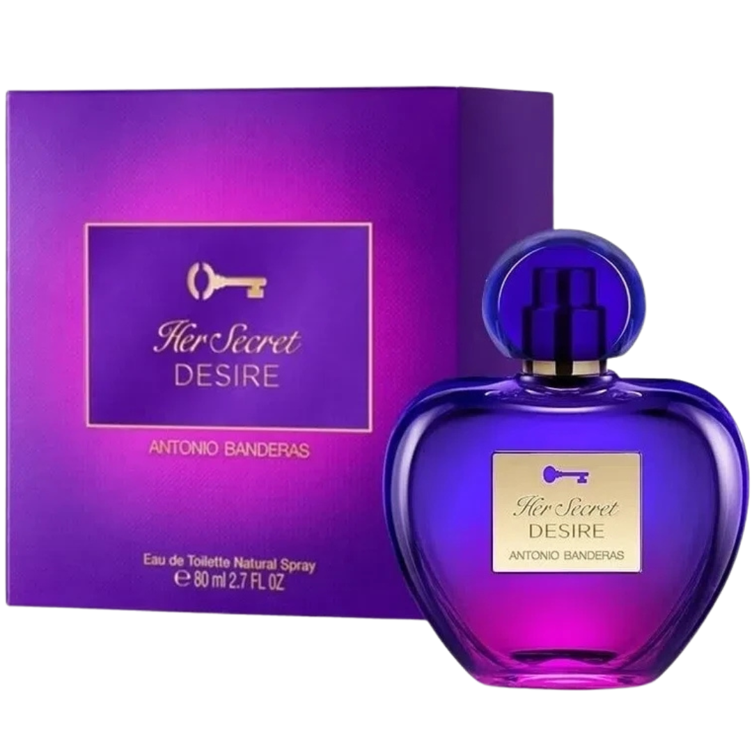 ANTONIO BANDERAS HER SECRET DESIRE EDT 80ML