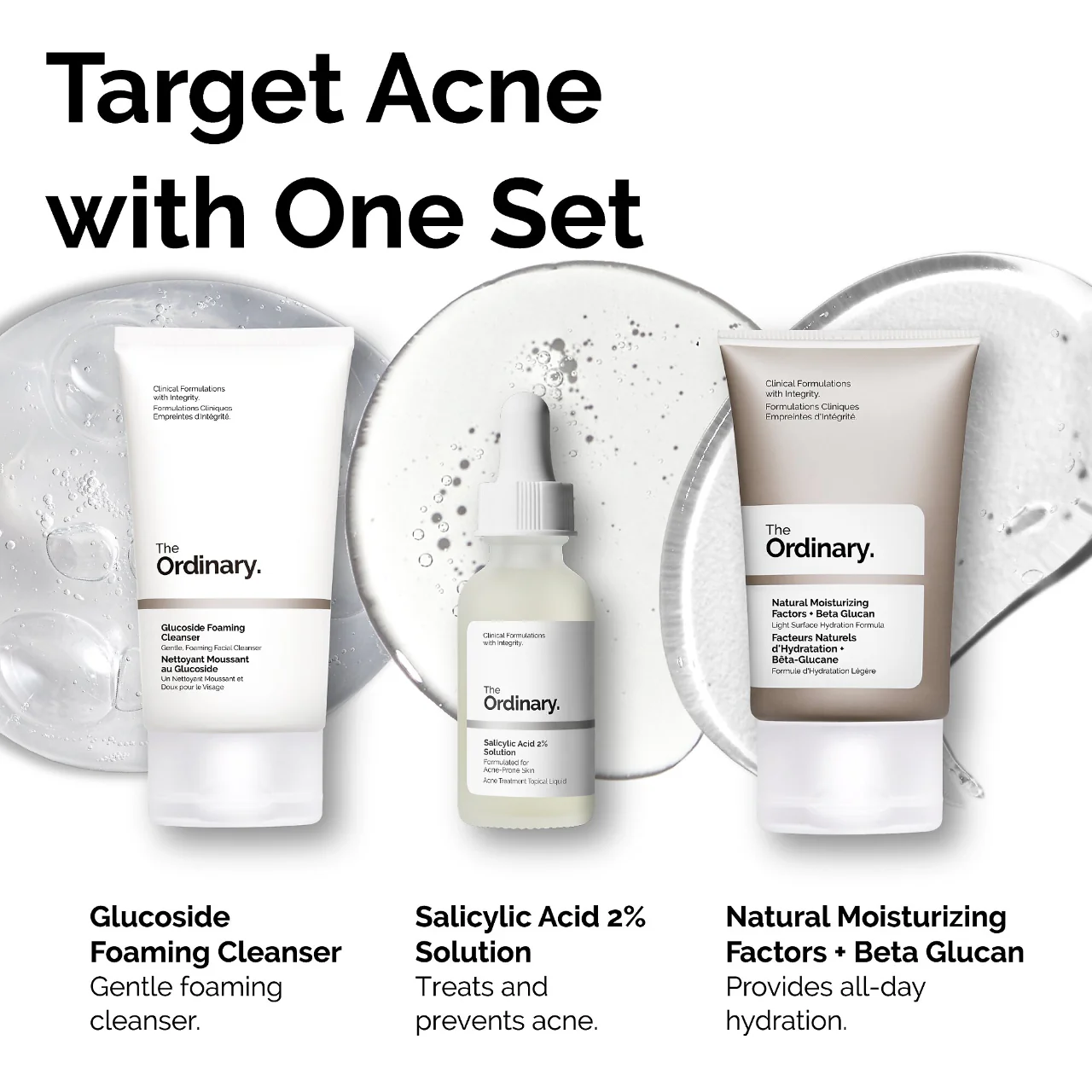 THE ORDINARY THE ACNE SET