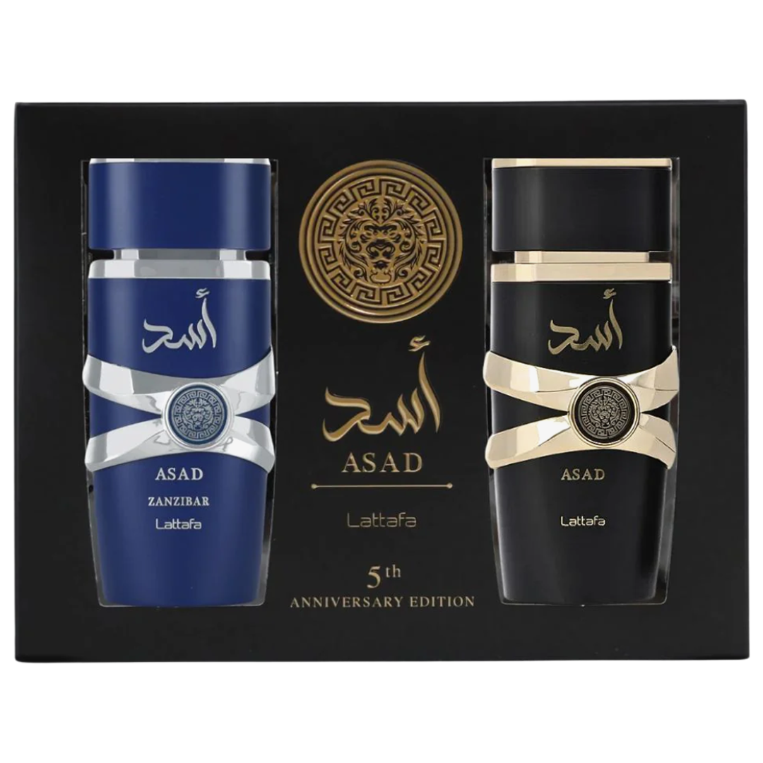LATTAFA SET ASAD + ASAD ZANZIBAR 100ML C/U EDP