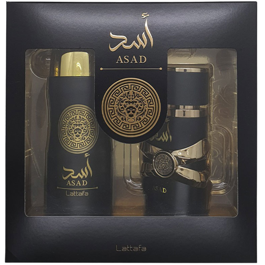 LATTAFA ASAD 100ML + DEO SPRAY 200ML