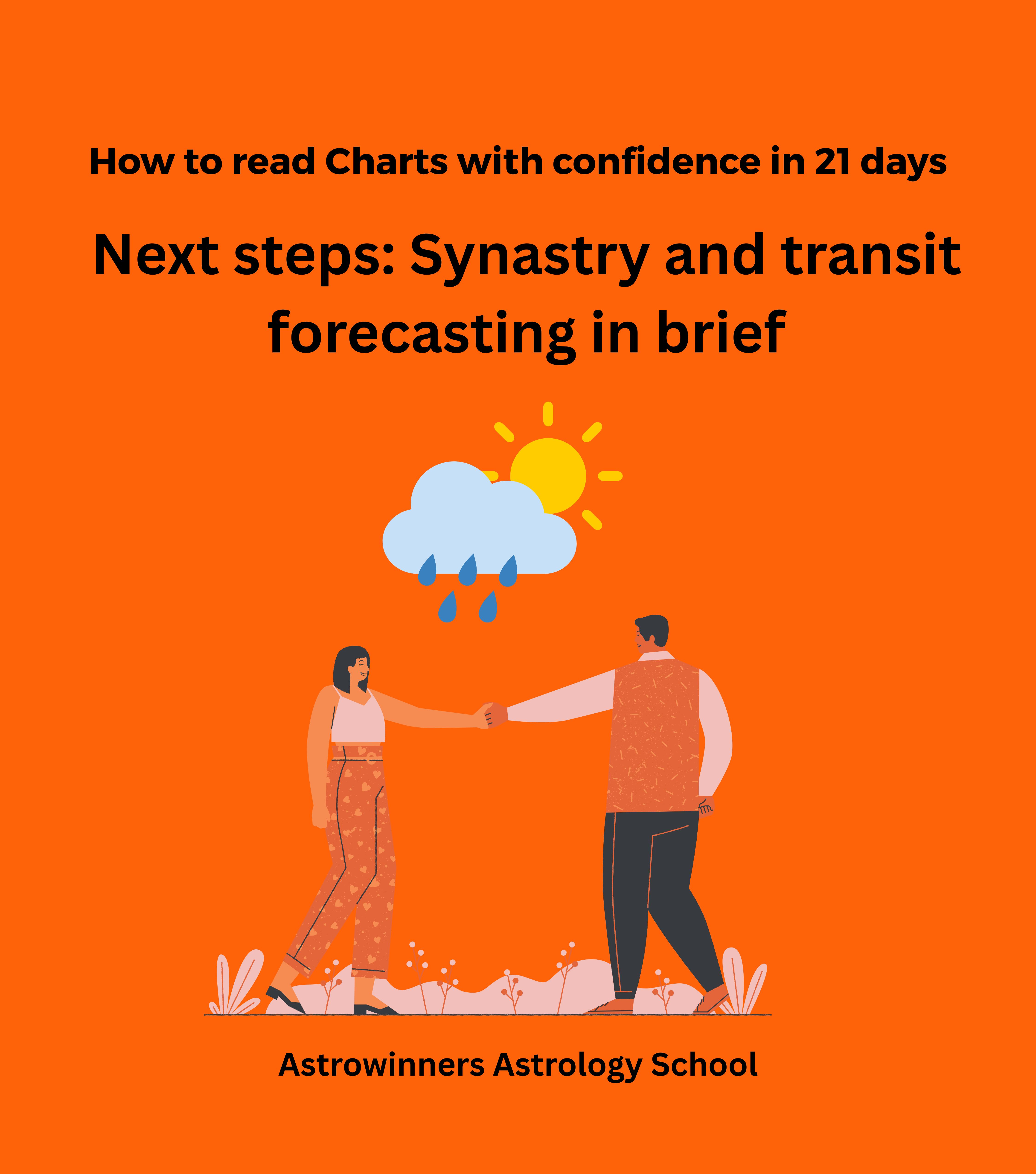 Next steps: Synastry and transit forecasting in brief