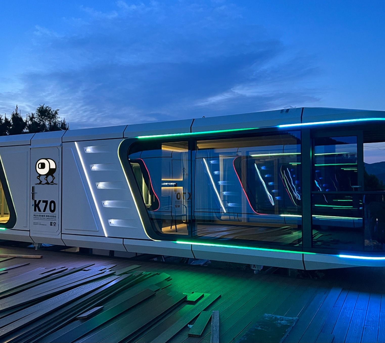 K70 WALKING WATERS CAPSULE UNIT