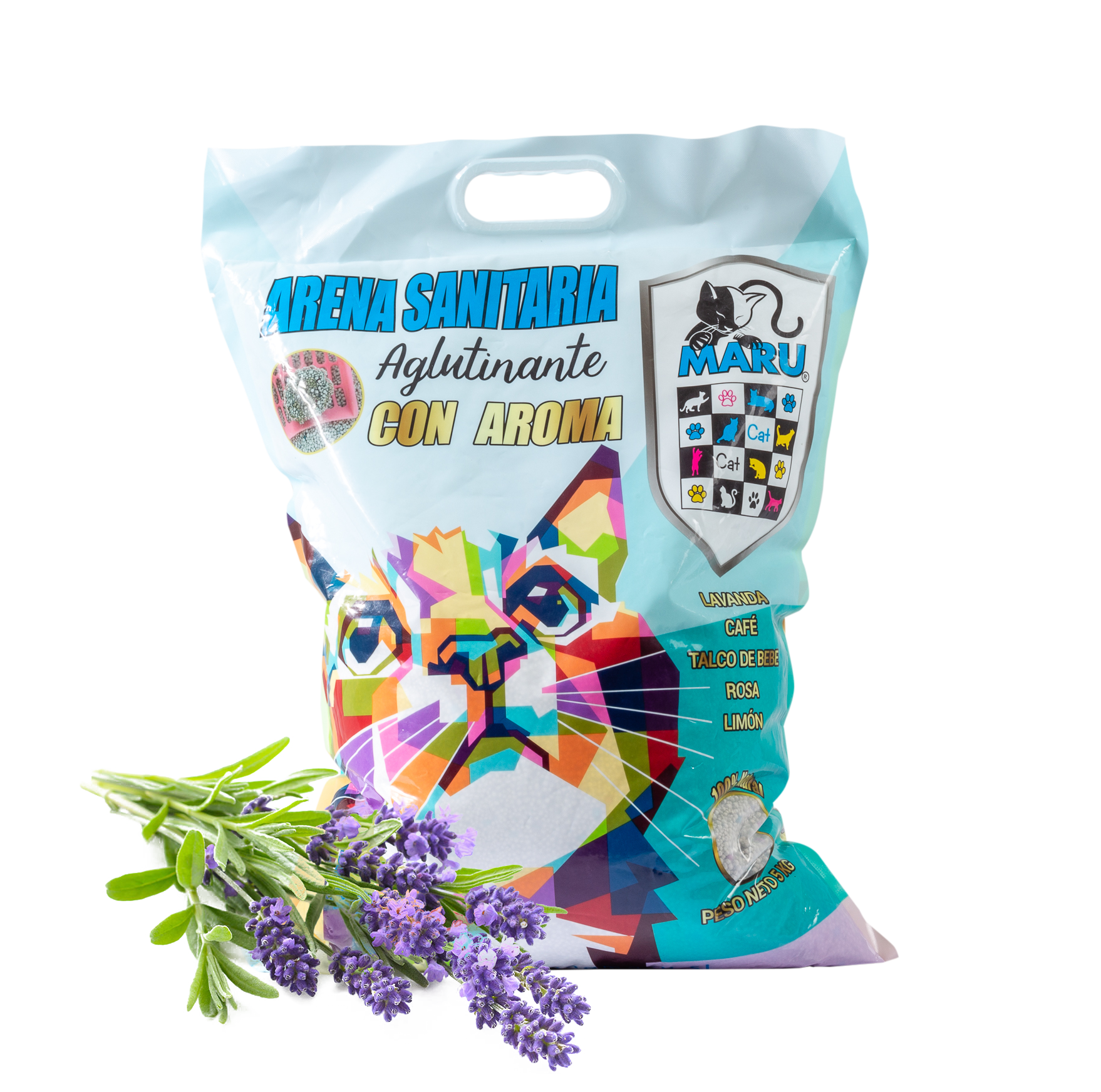 Arena Sanitaria lavanda 10 KG