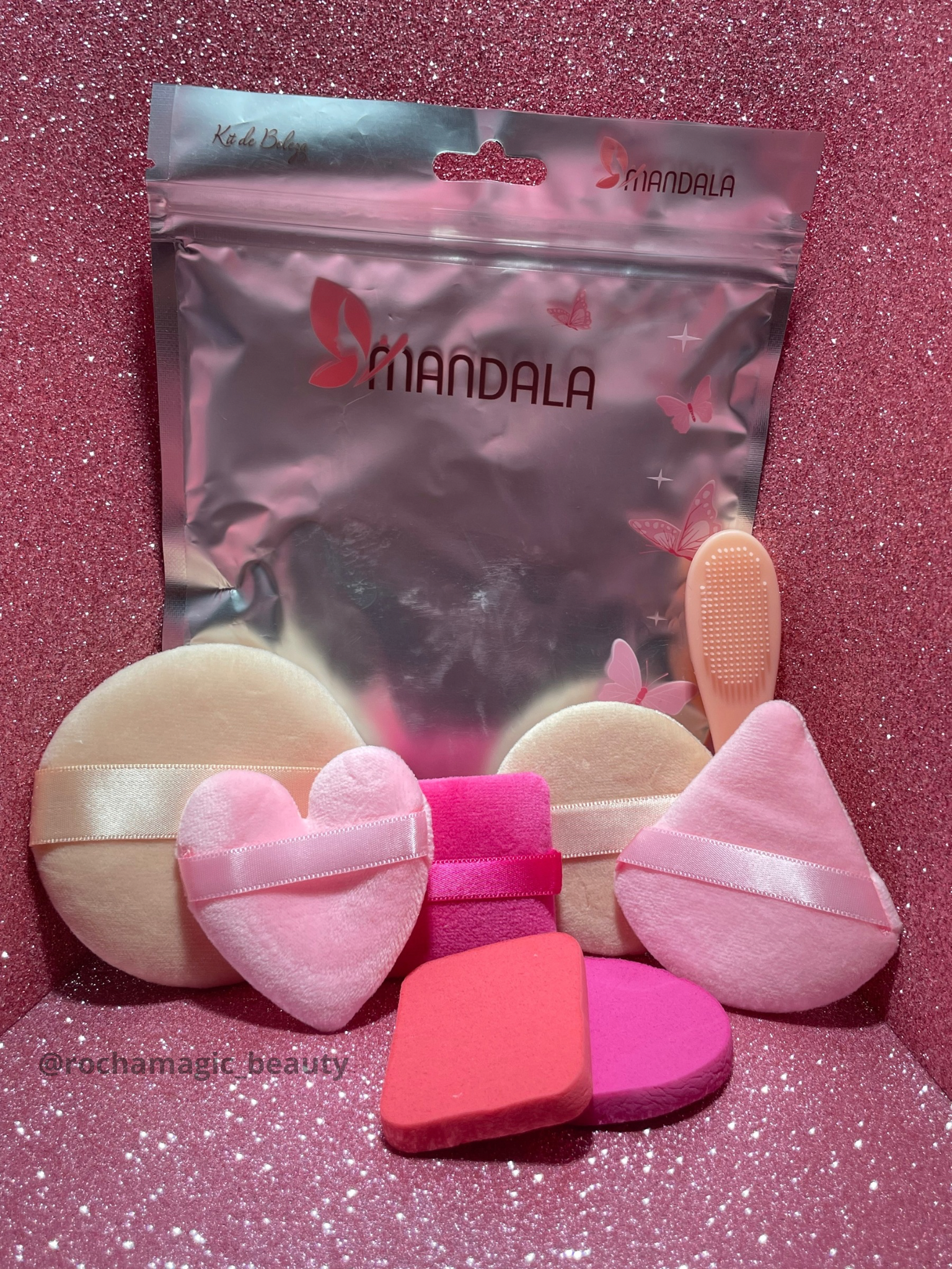 Esponjas de maquiagem - Mandala