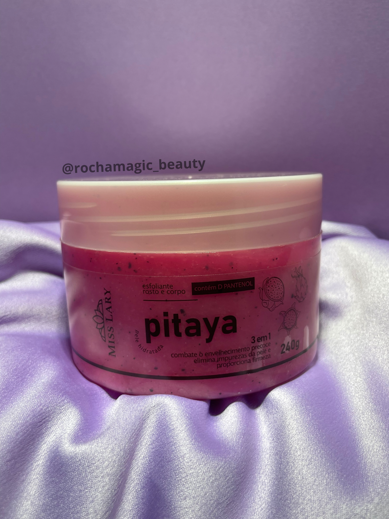 Esfoliante Corpo e Rosto Pitaya - Miss Lary