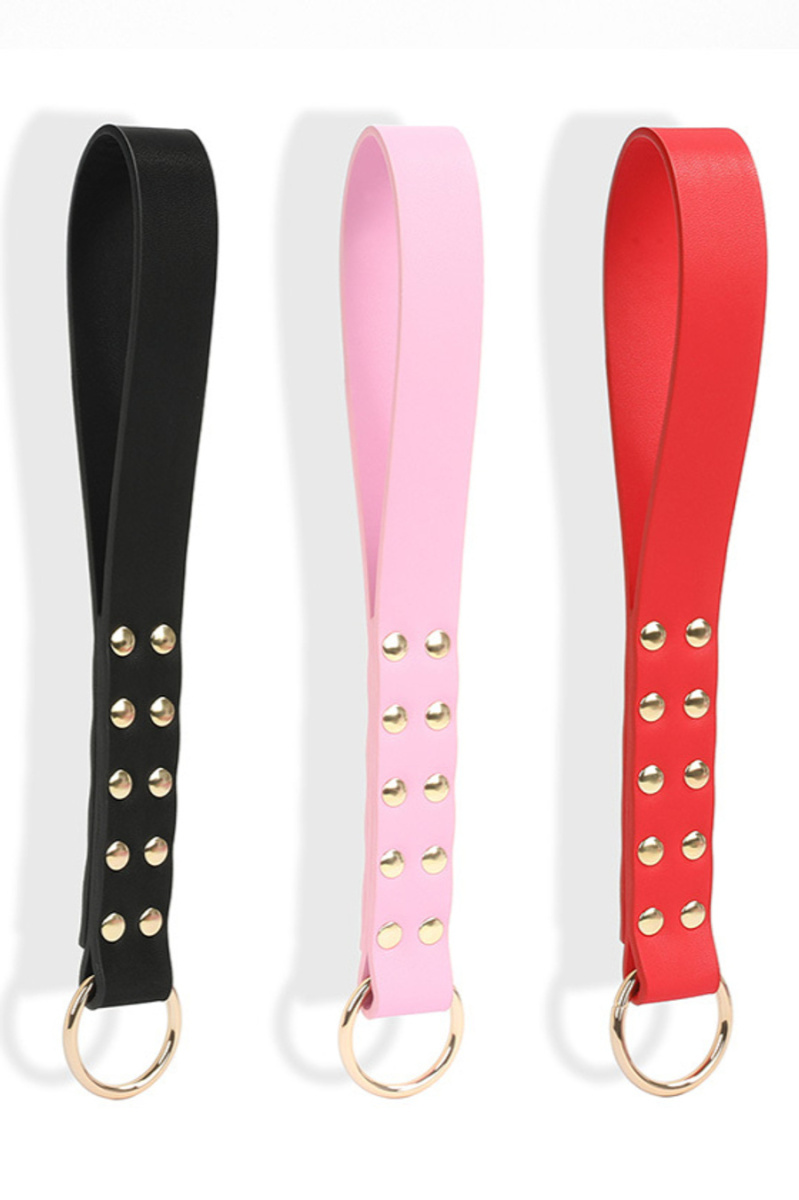 Colorful Faux Leather Hand Strap