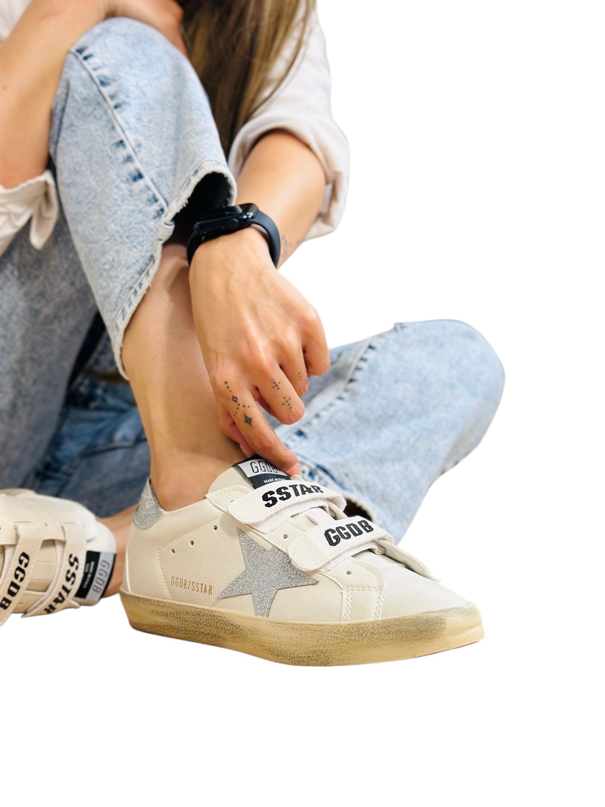 Tenis “Golden goose” Cintas