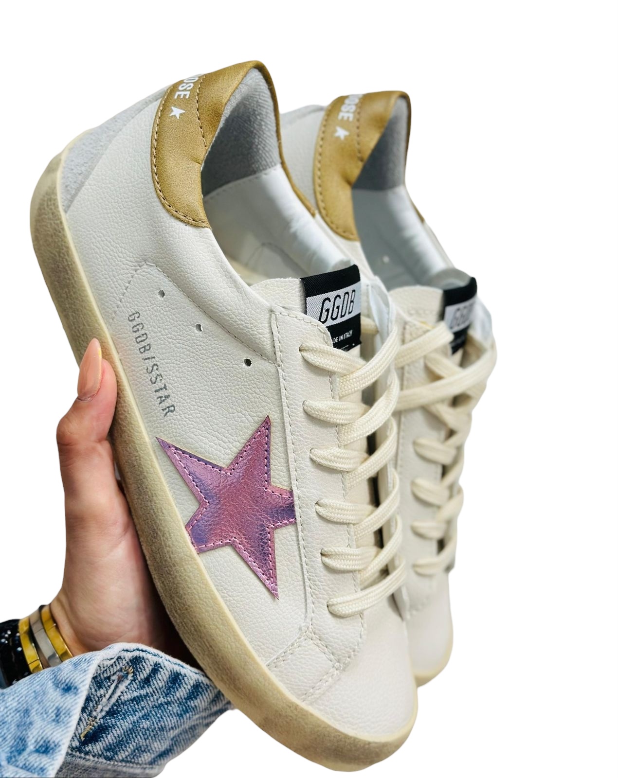 Tenis “Golden Goose” Late/ Rosa