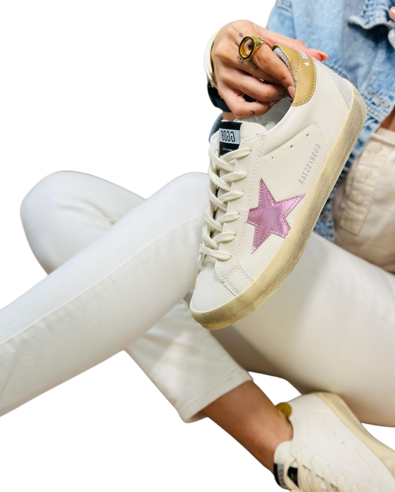 Tenis “Golden Goose” Late/ Rosa