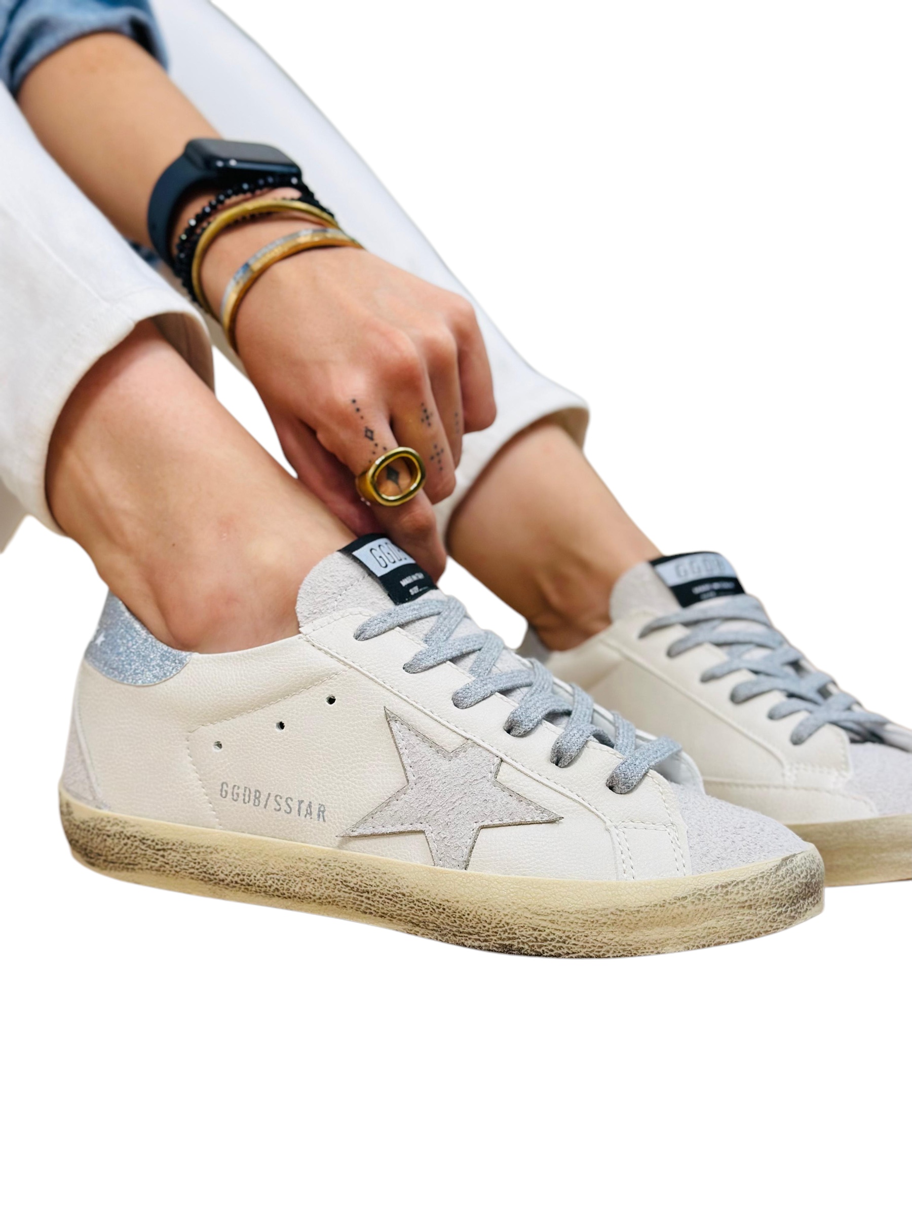 Tenis “Golden Goose” late/gris