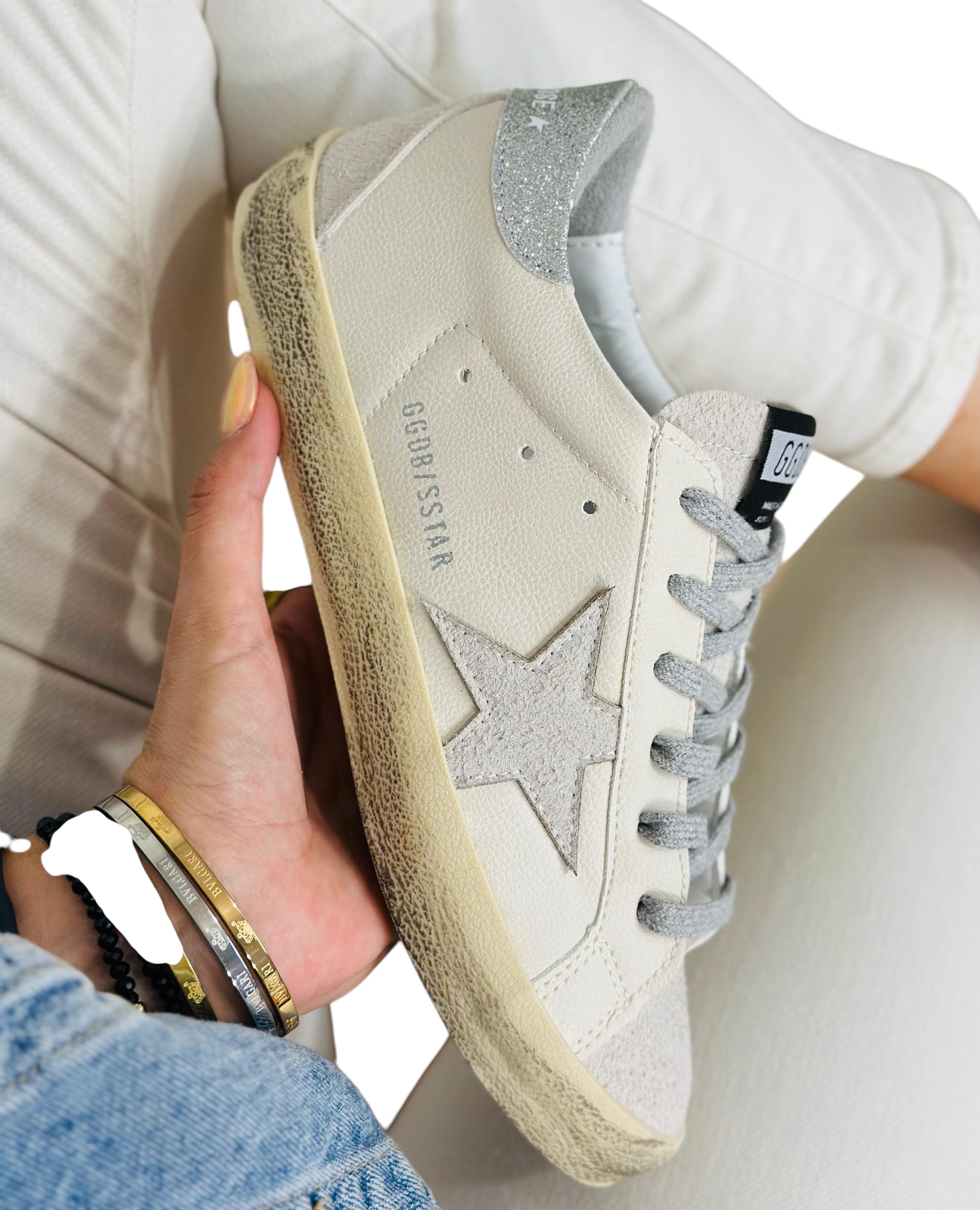 Tenis “Golden Goose” late/gris