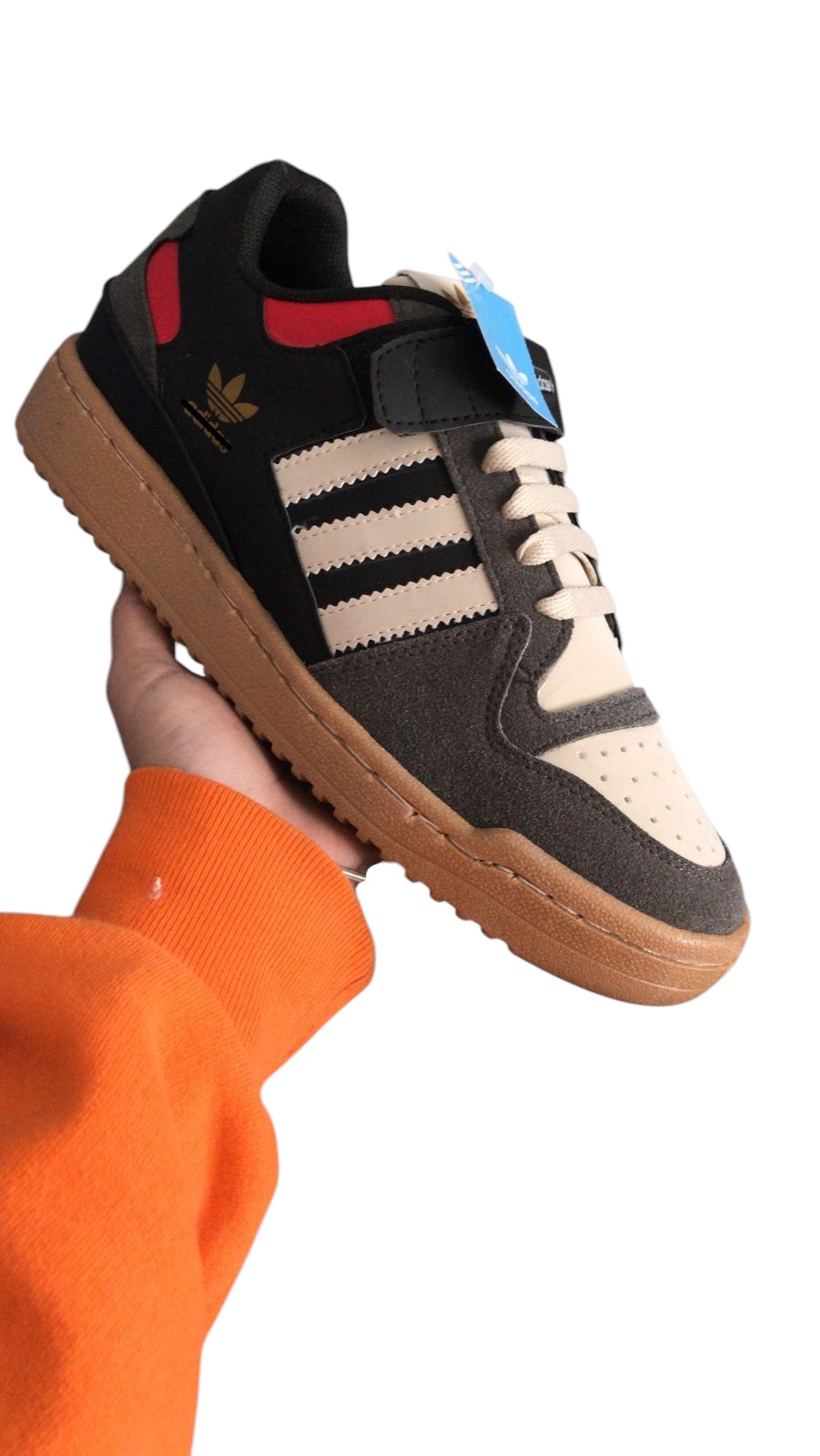 Tenis “Adidas” Forum 84 gris