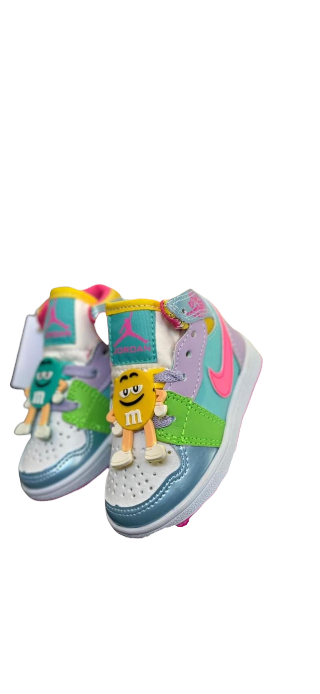 Tenis “M&M” rosa niña