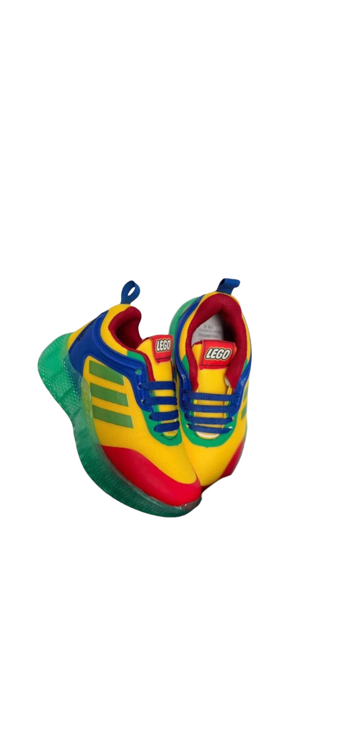 Tenis Adidas Verde Lego niños