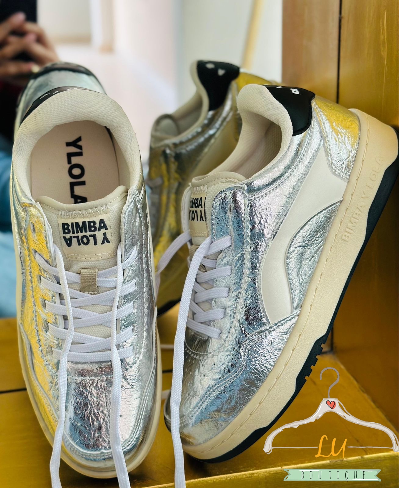 Tenis Bimba y Lola plata 