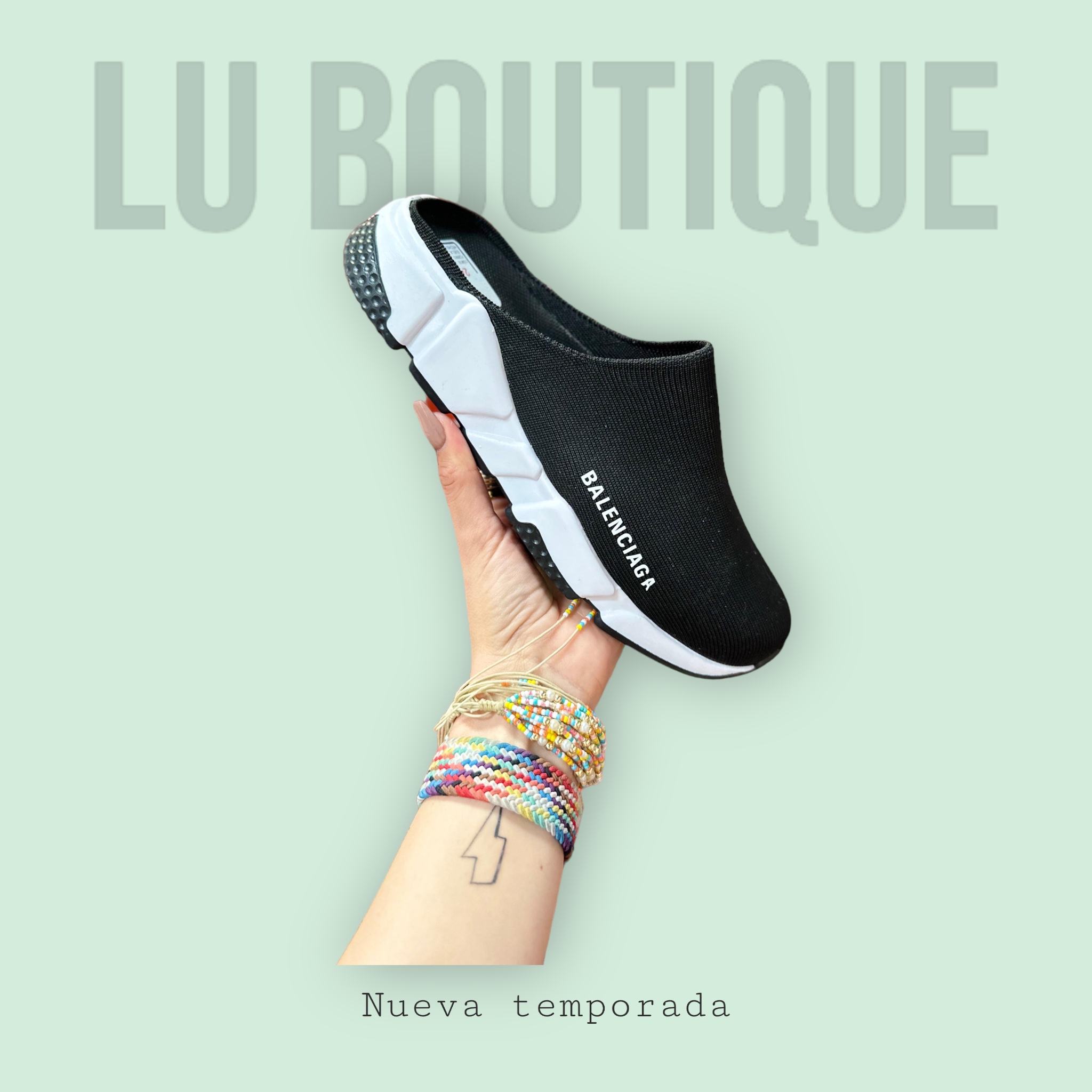 Slip-on Balenciaga Negro