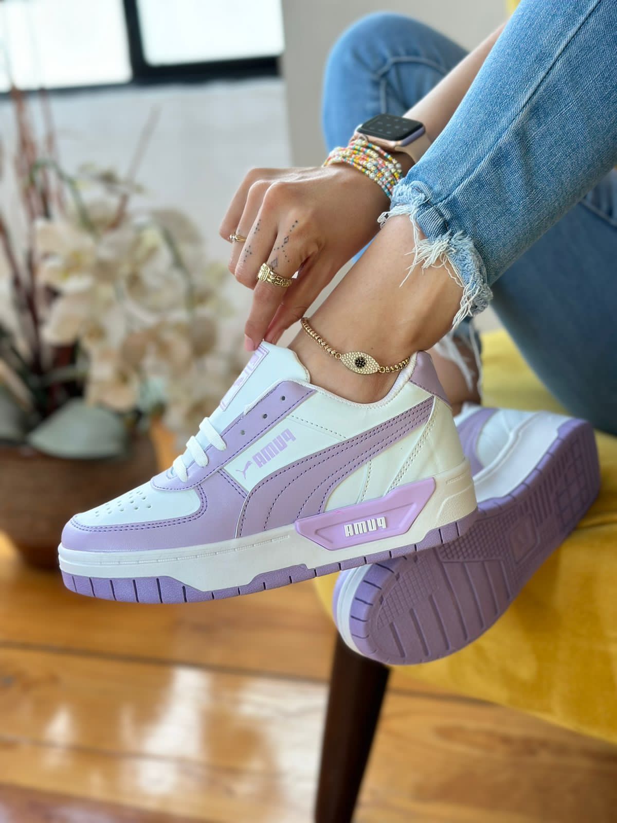 Tenis Puma Lila