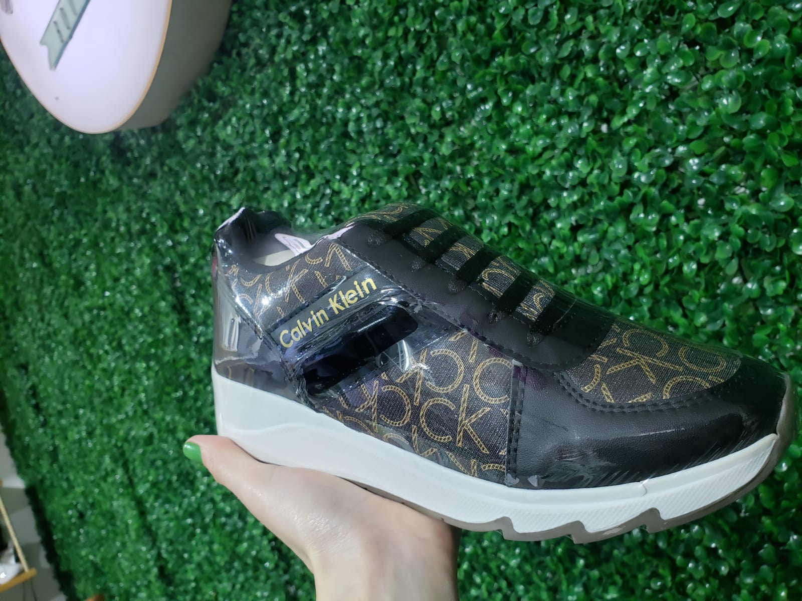 Tenis Calvin Klein Mujer negro 