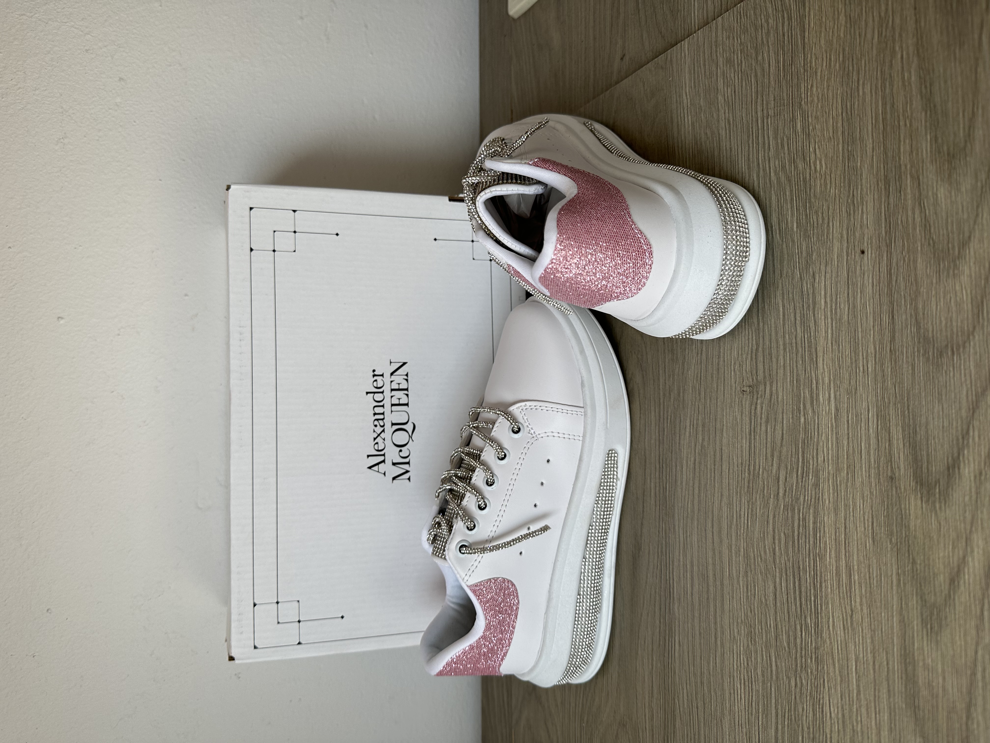 Tenis Alexander McQueen Mujer cristales