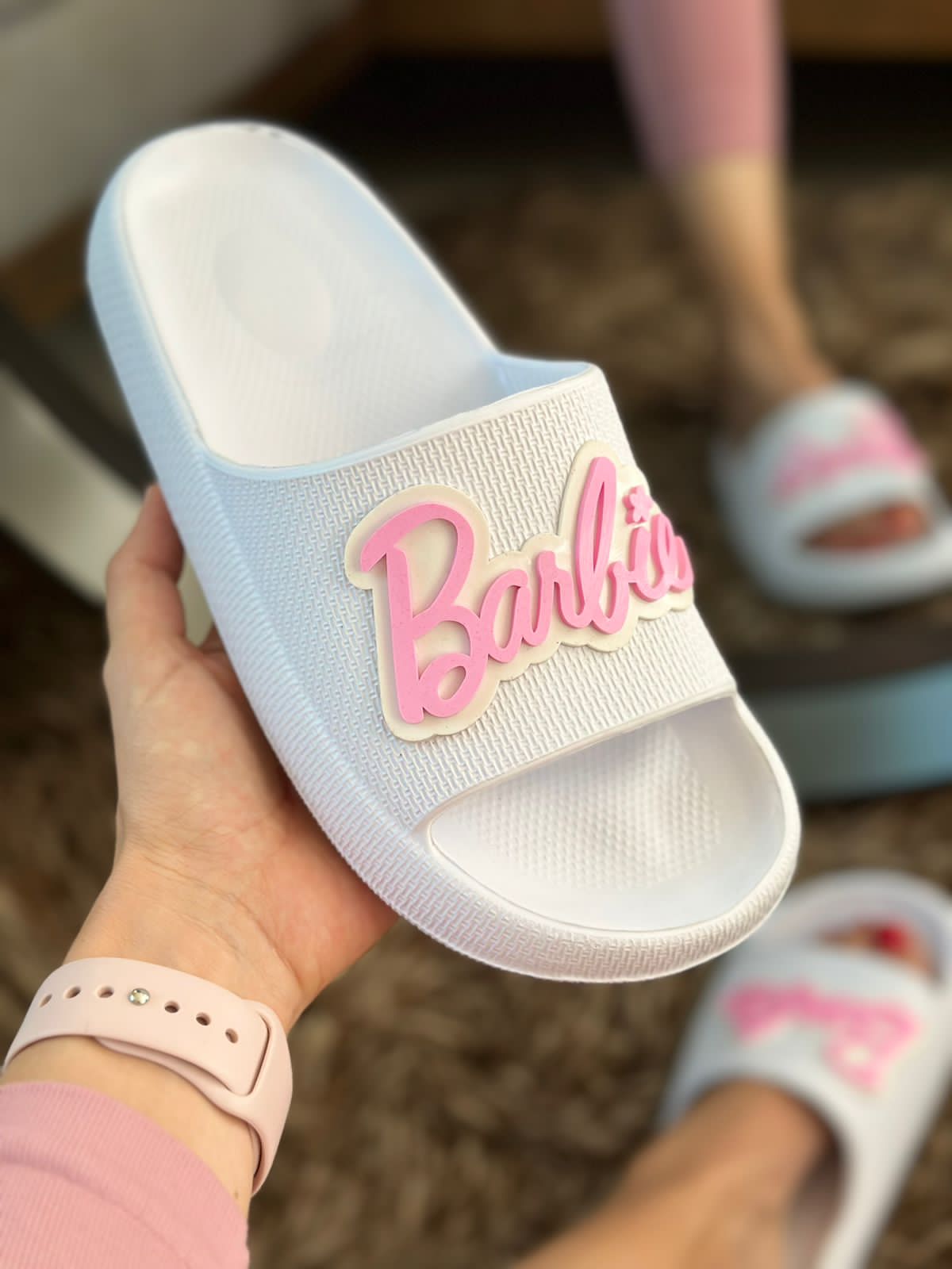 Sandalias Barbie Blancas
