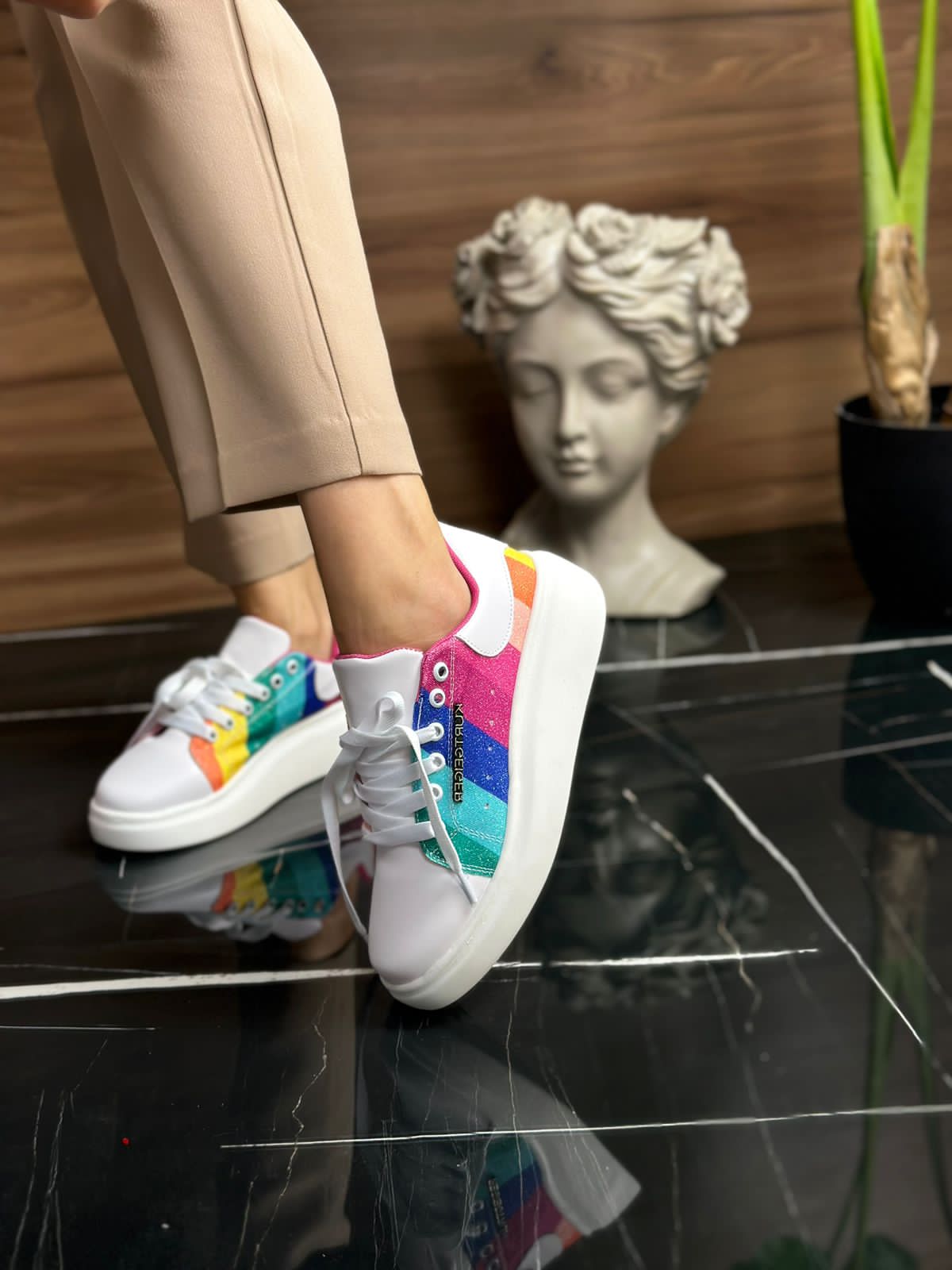 Tenis Kurt arcoiris