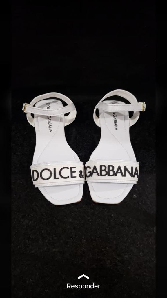 Sandalias Dolce & Gabbana Blancas