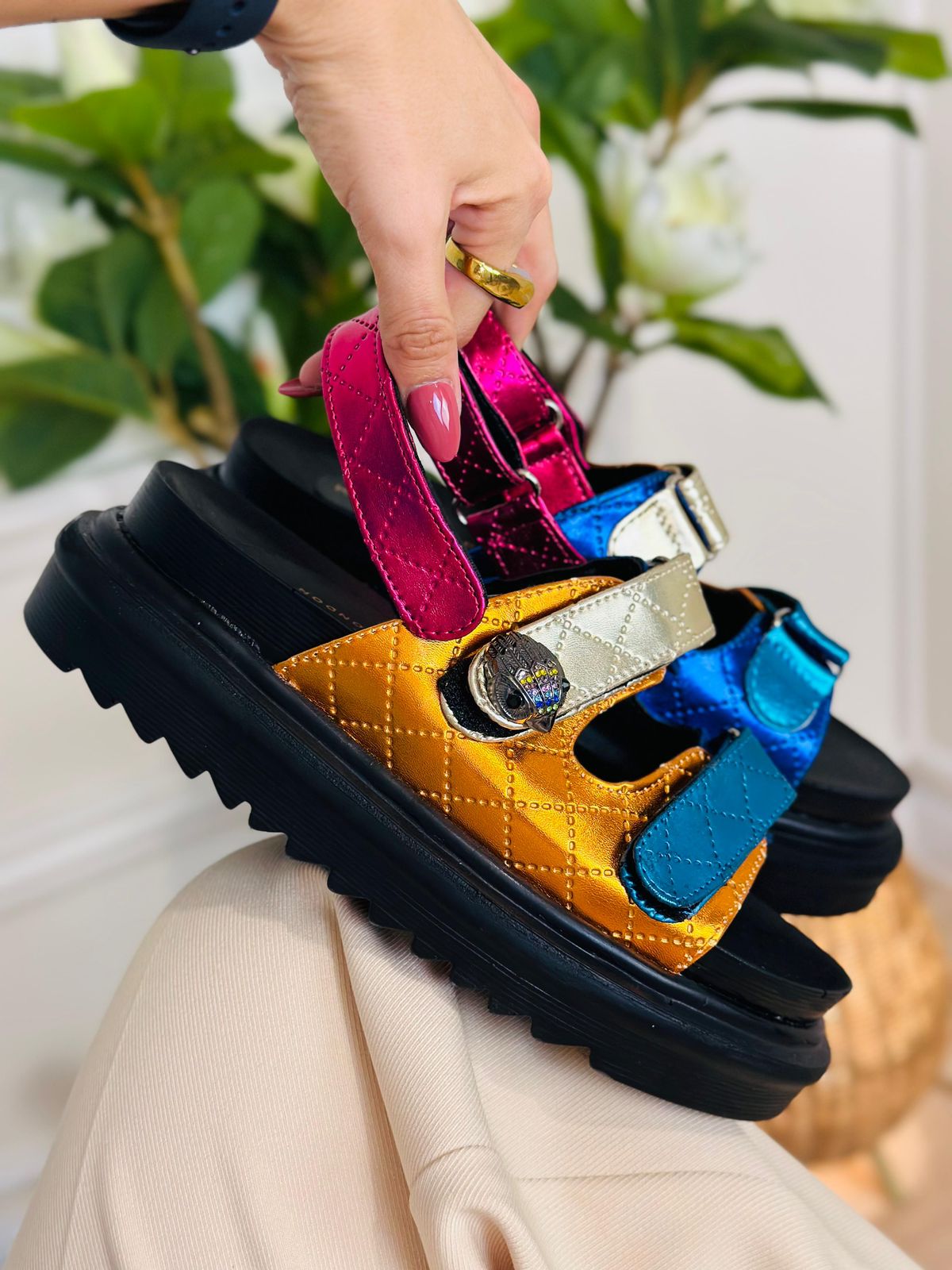 Sandalia Kurt multicolor