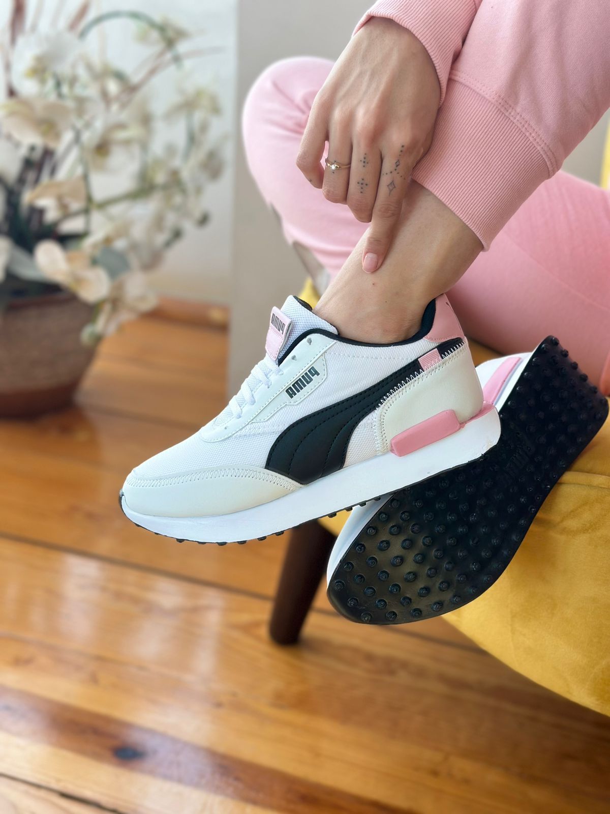 Tenis Puma sport rosa