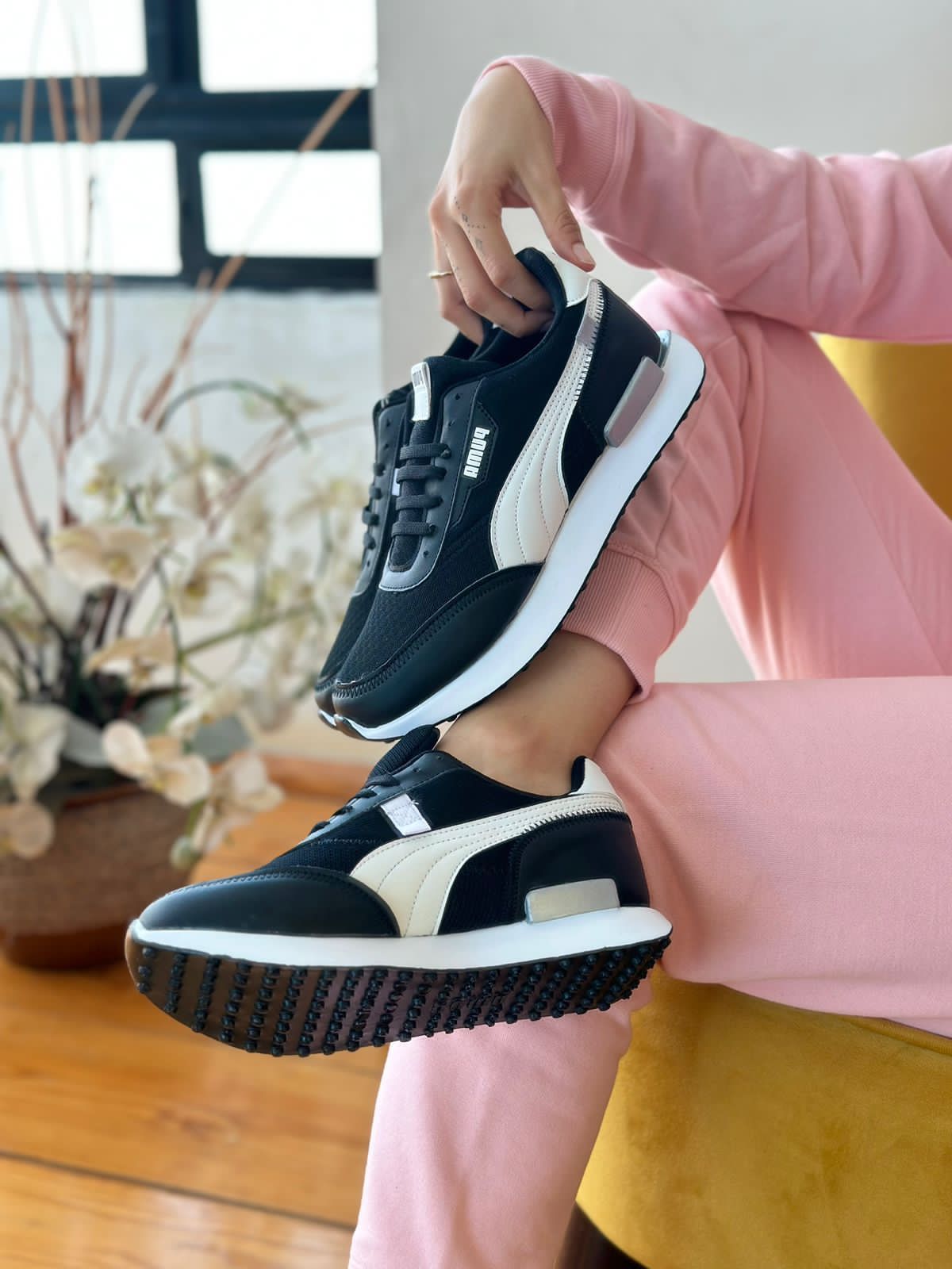Tenis Puma sport negro