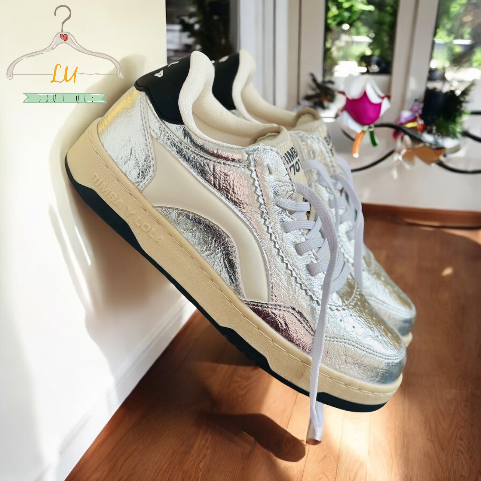Tenis Bimba y Lola plata 