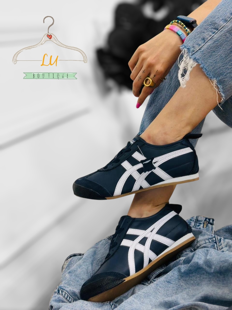 Onitsuka Tiger azul marino 