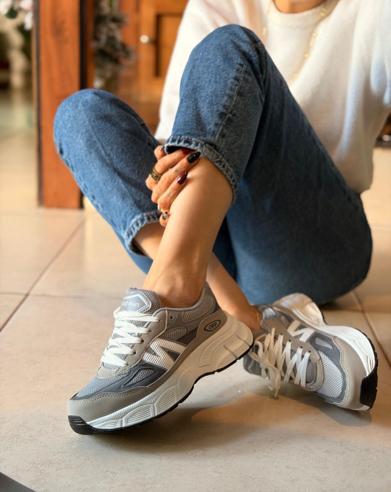 New Balance #990 gris-azul