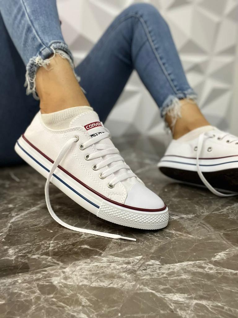 Converse blanco clásico 
