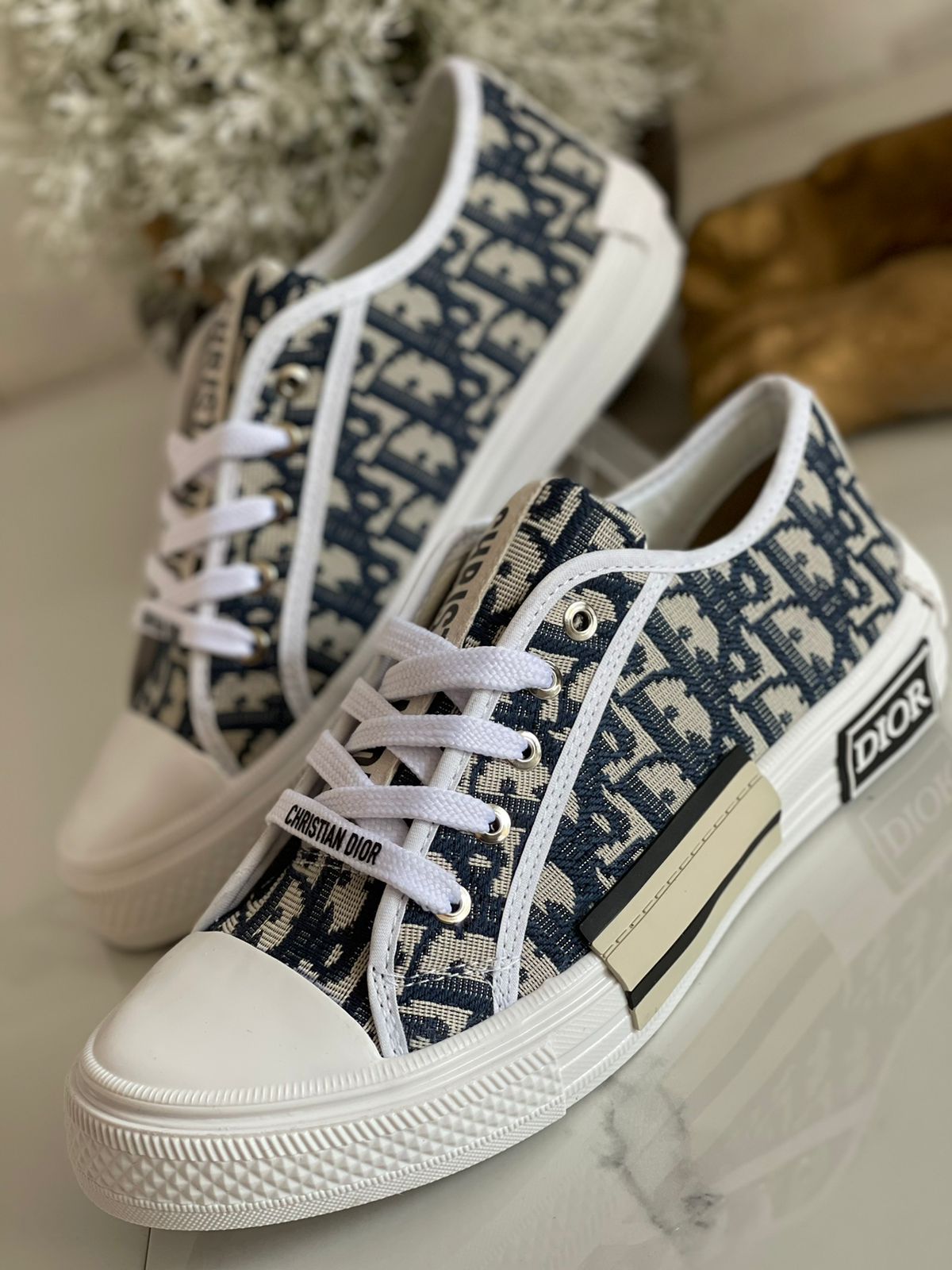 Tenis Dior Oblique Chocló 