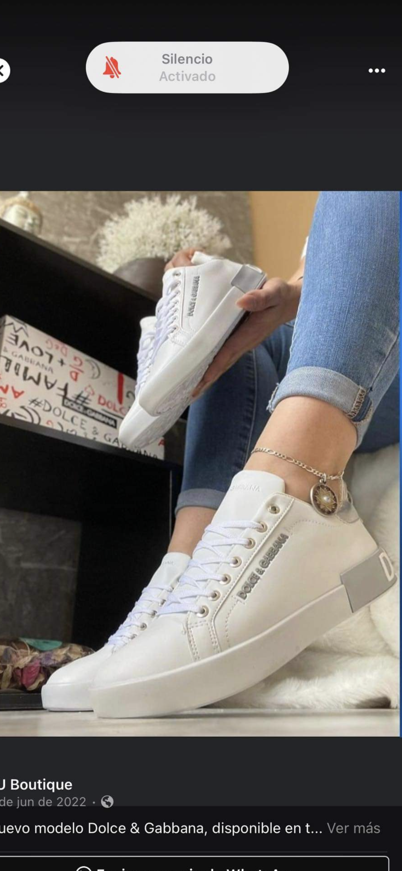 Dolce & Gabbana single plata 
