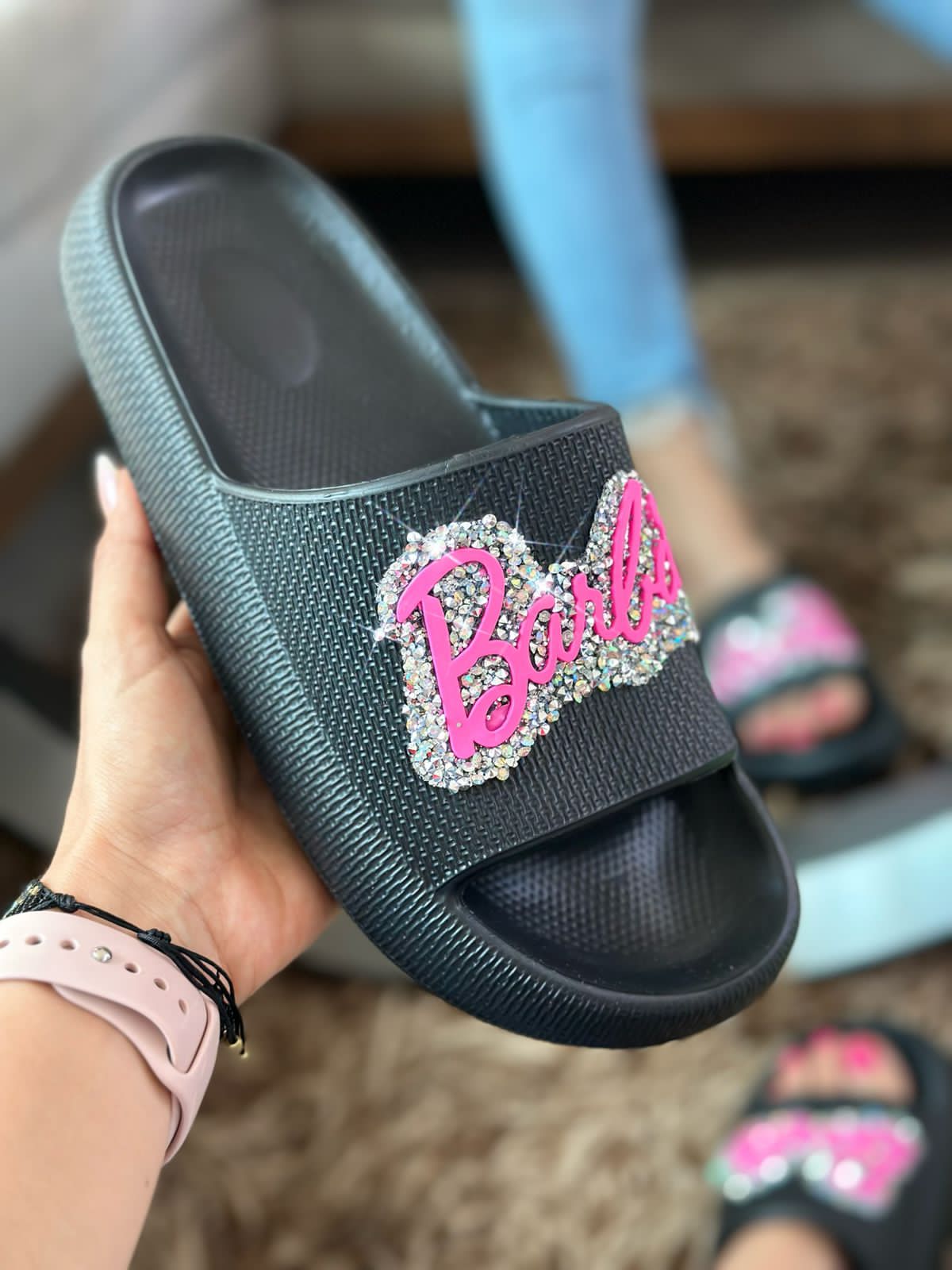 Sandalia Barbie Negra