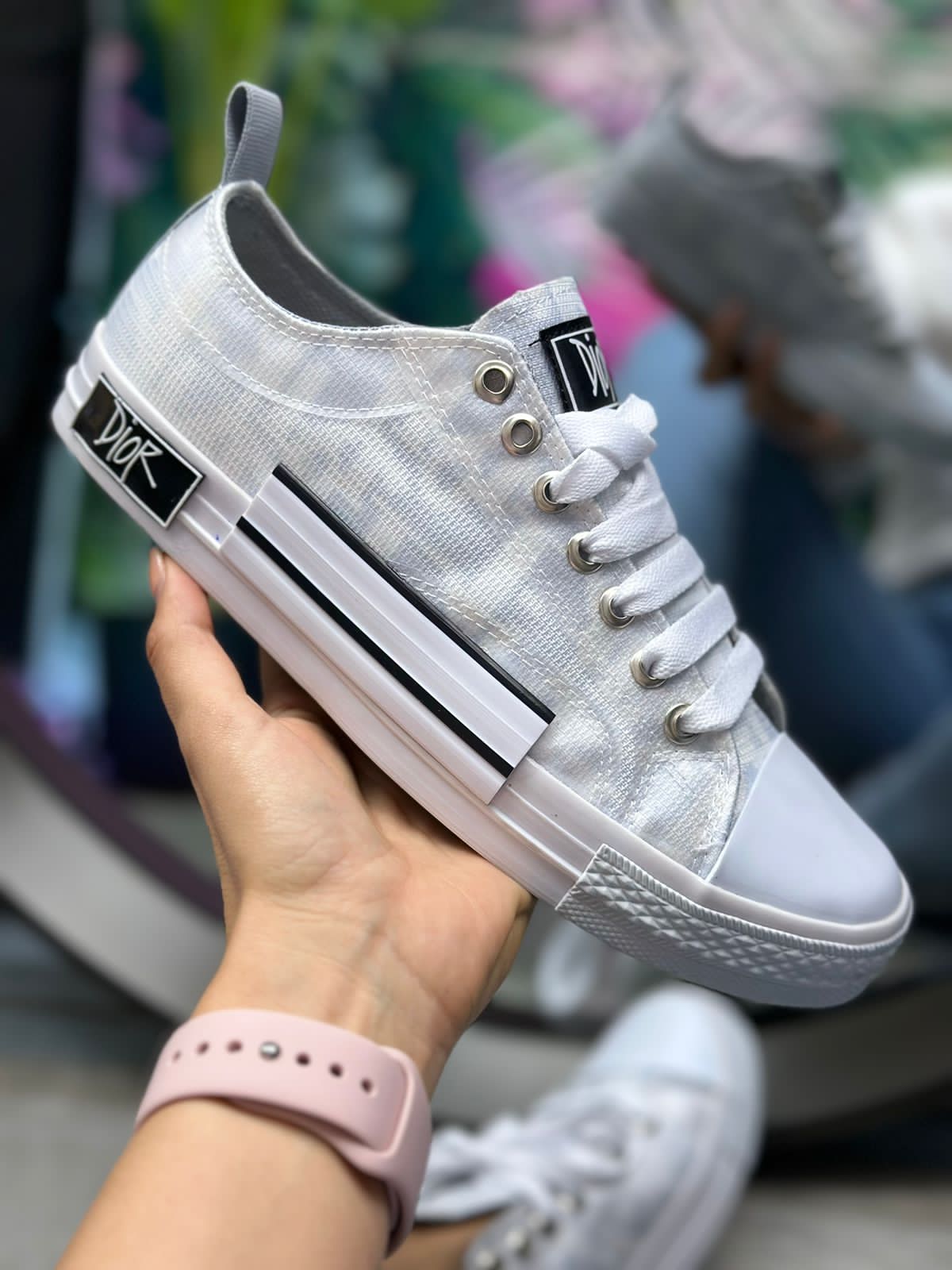 Converse Dior Blancos