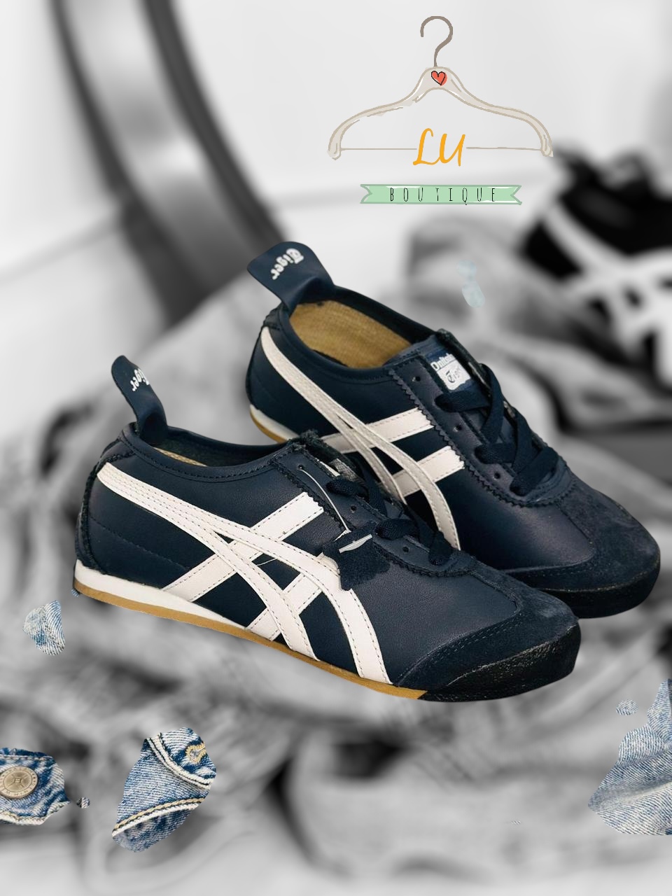 Onitsuka Tiger azul marino 
