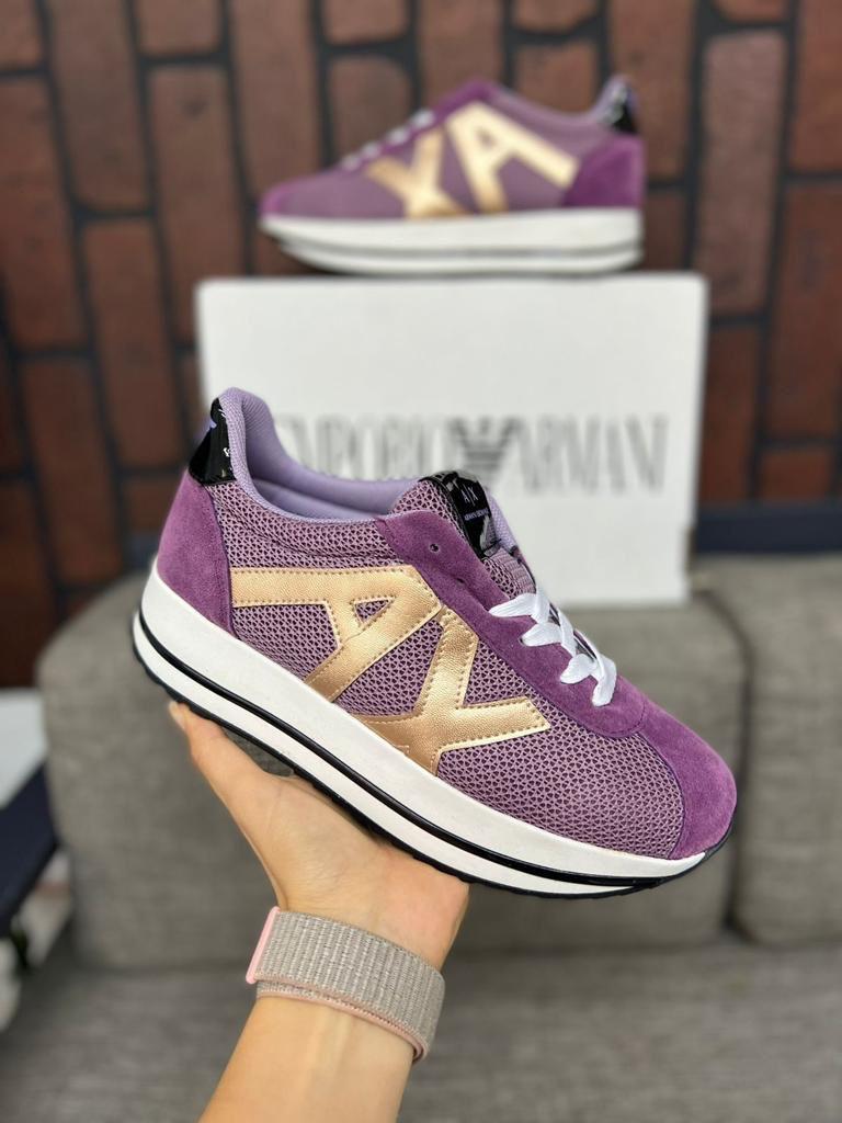 Tenis A/X morado 