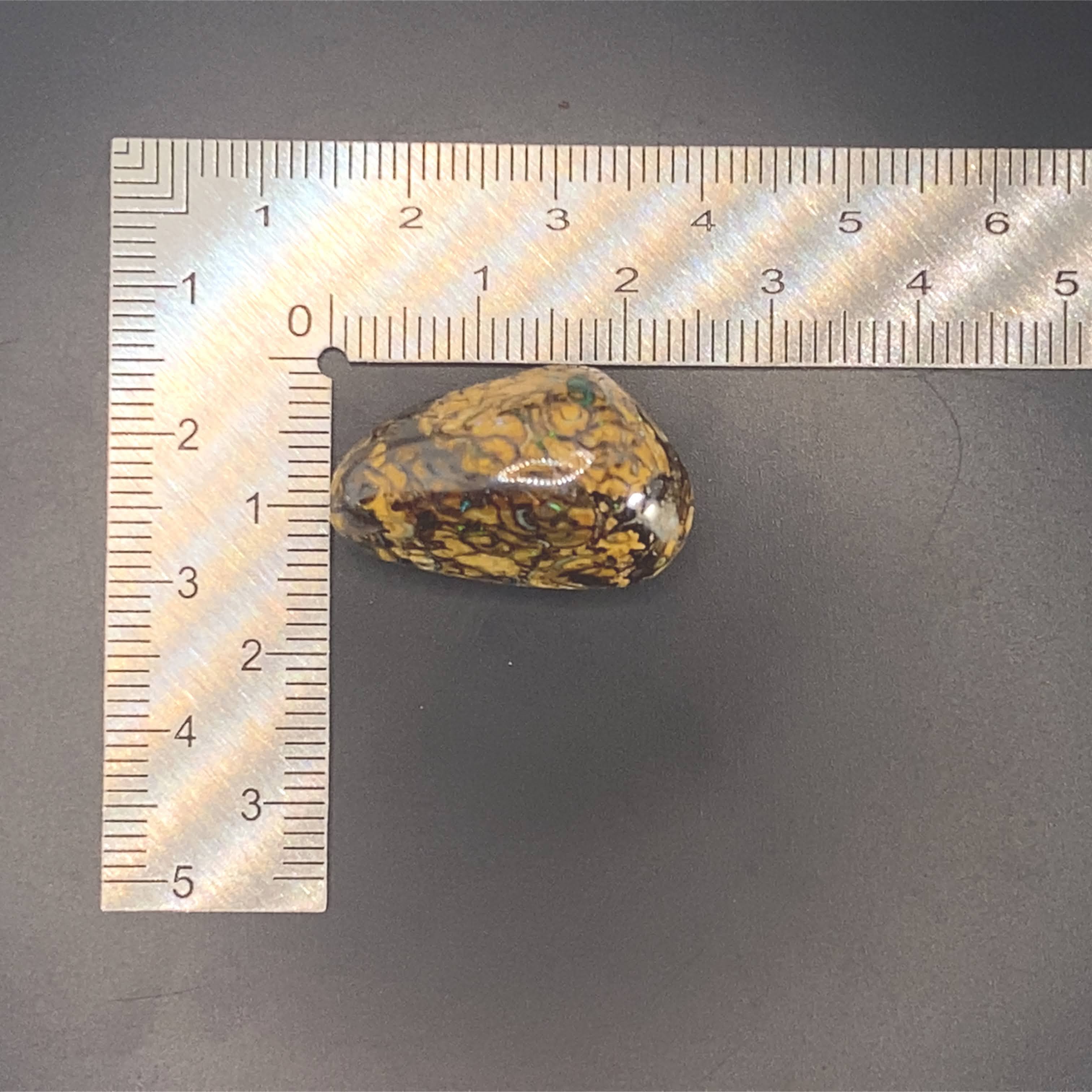 A flicker of earth and light.